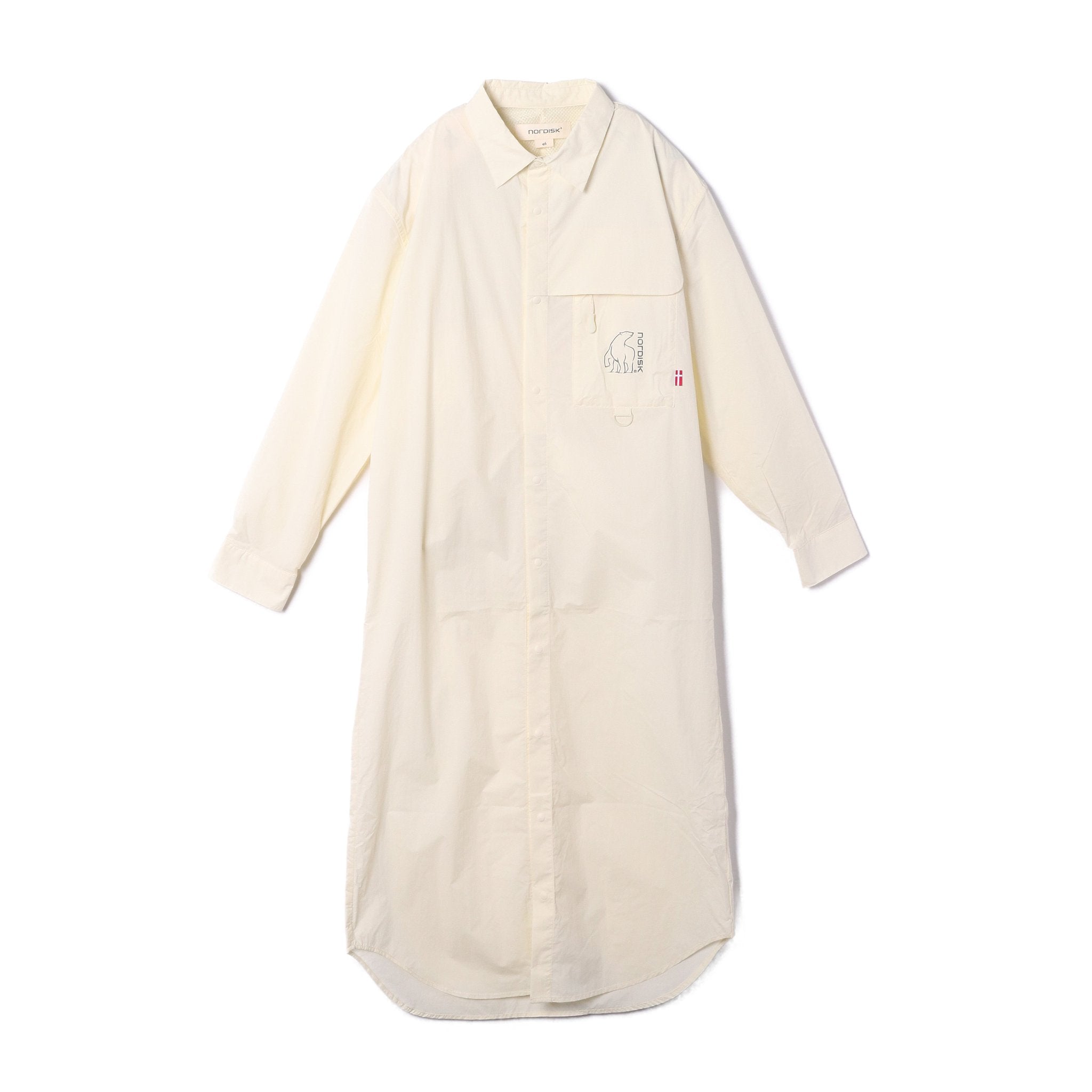 NYLON TAFFETA WOMEN'S SHIRTS DRESS