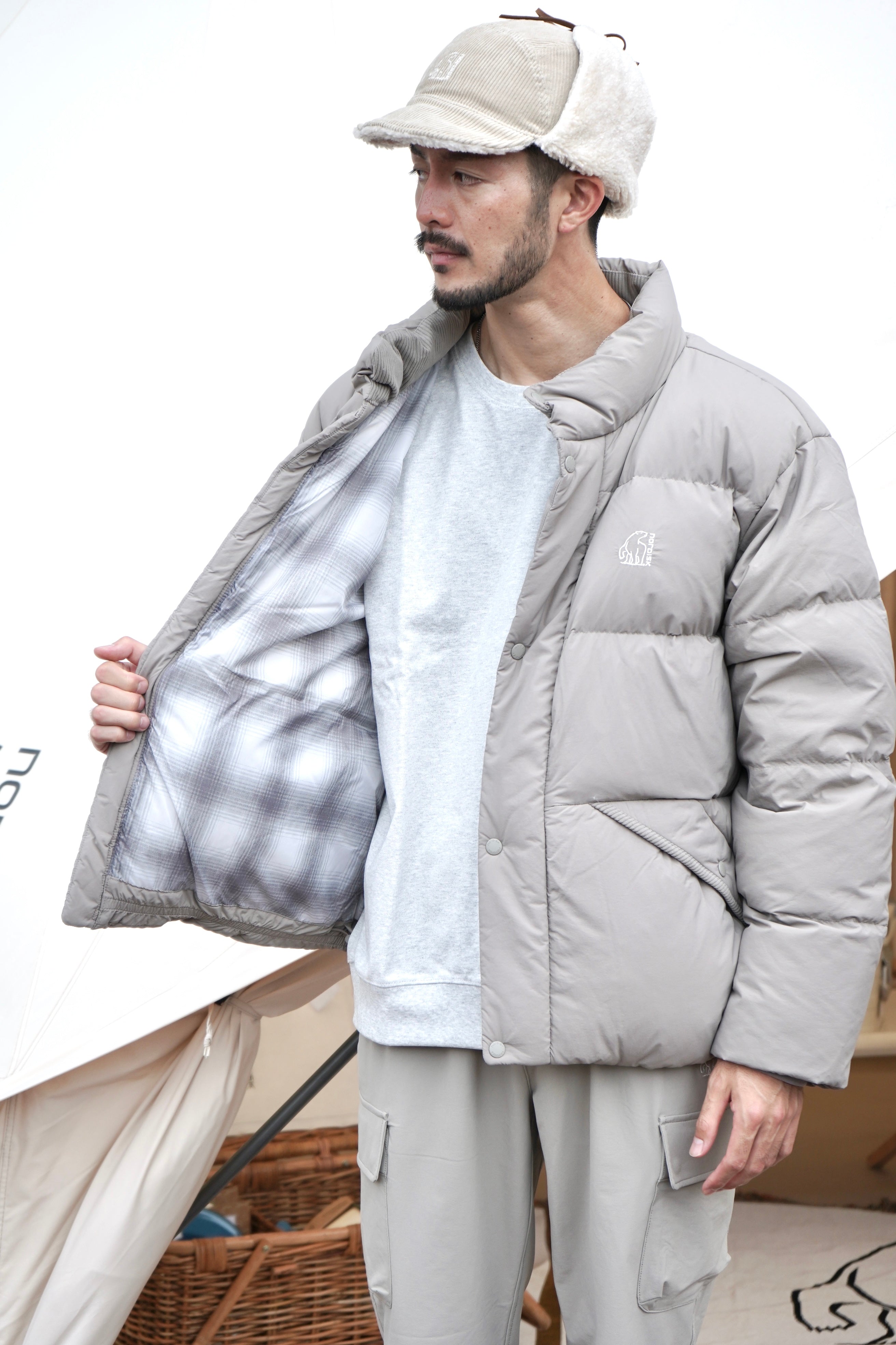 CRYSTAL DOWN MEN'S PUFFER JUMPER