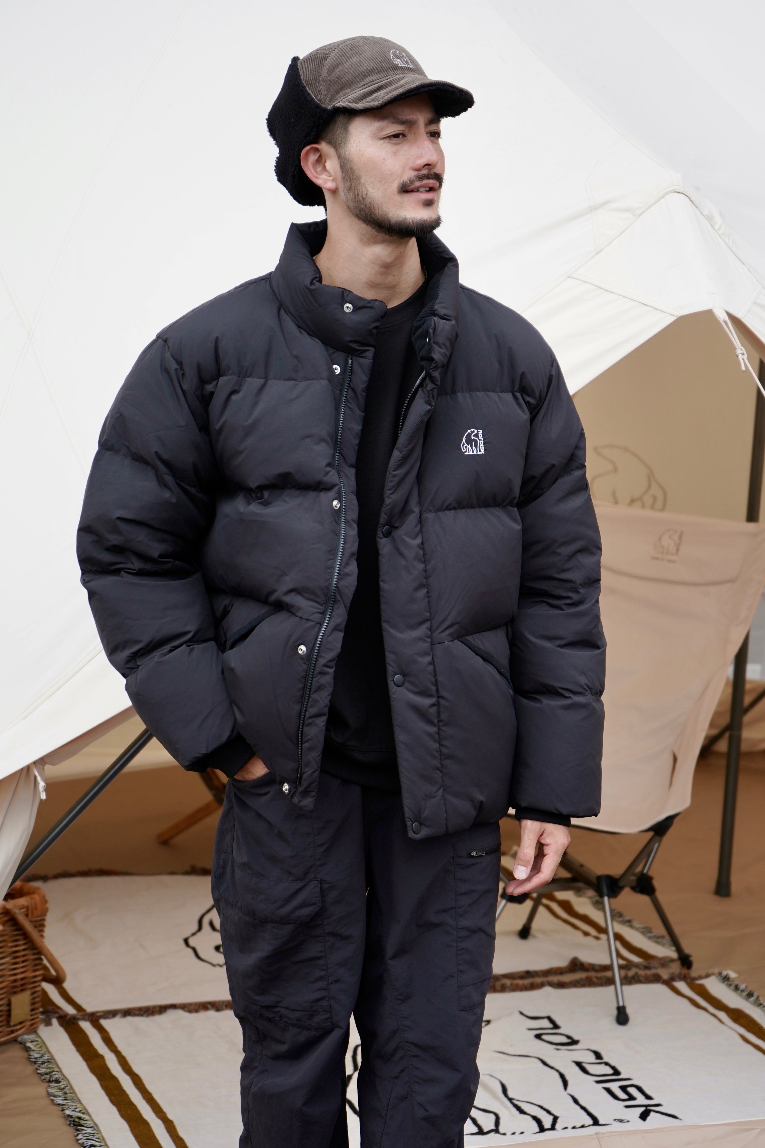 CRYSTAL DOWN MEN'S PUFFER JUMPER