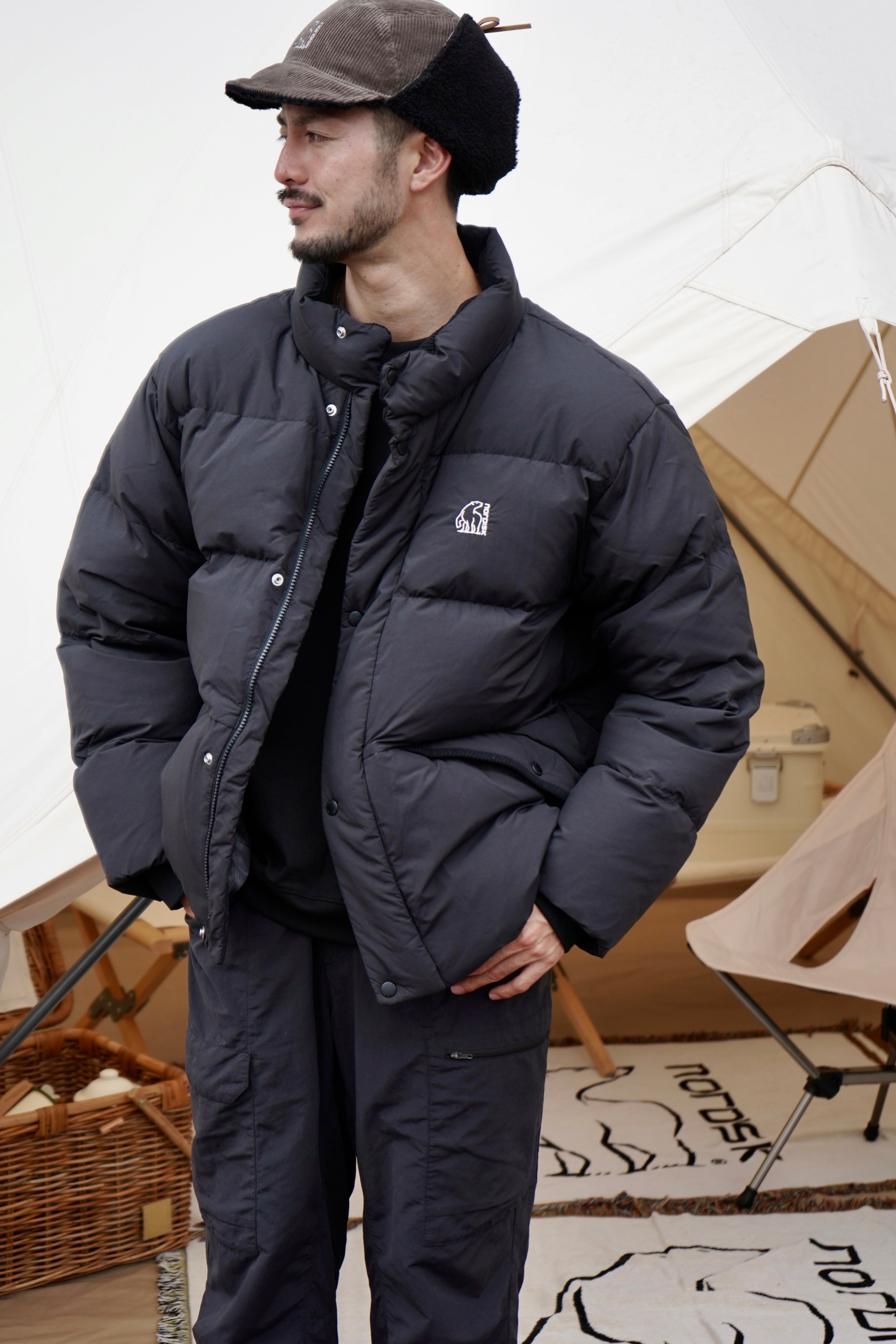 CRYSTAL DOWN MEN'S PUFFER JUMPER