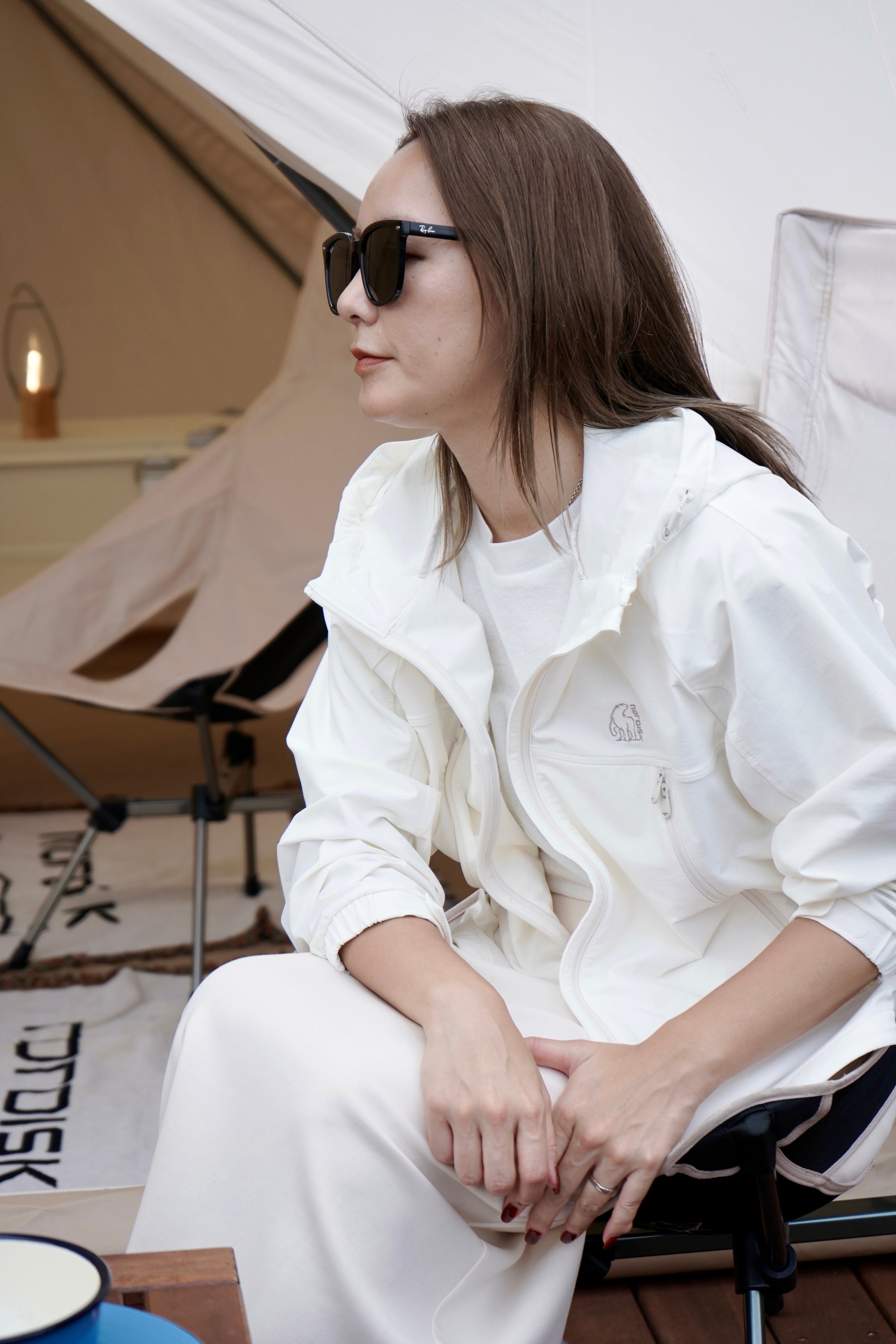 WOMEN'S CAMPING HOODIE SHORT JACKET
