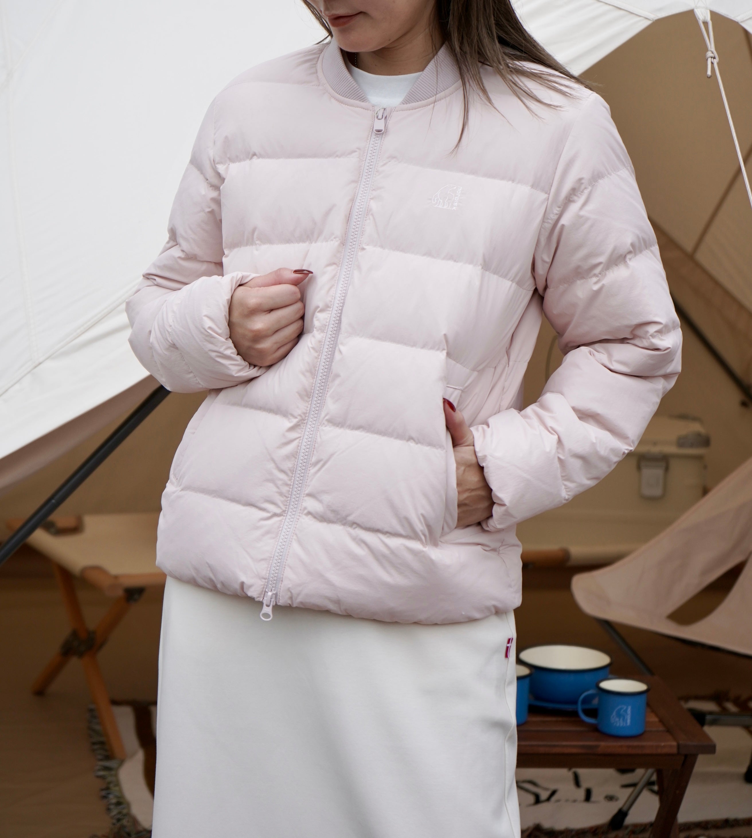 CRYSTAL DOWN WOMEN'S LIGHT WEIGHT STADIUM JACKET
