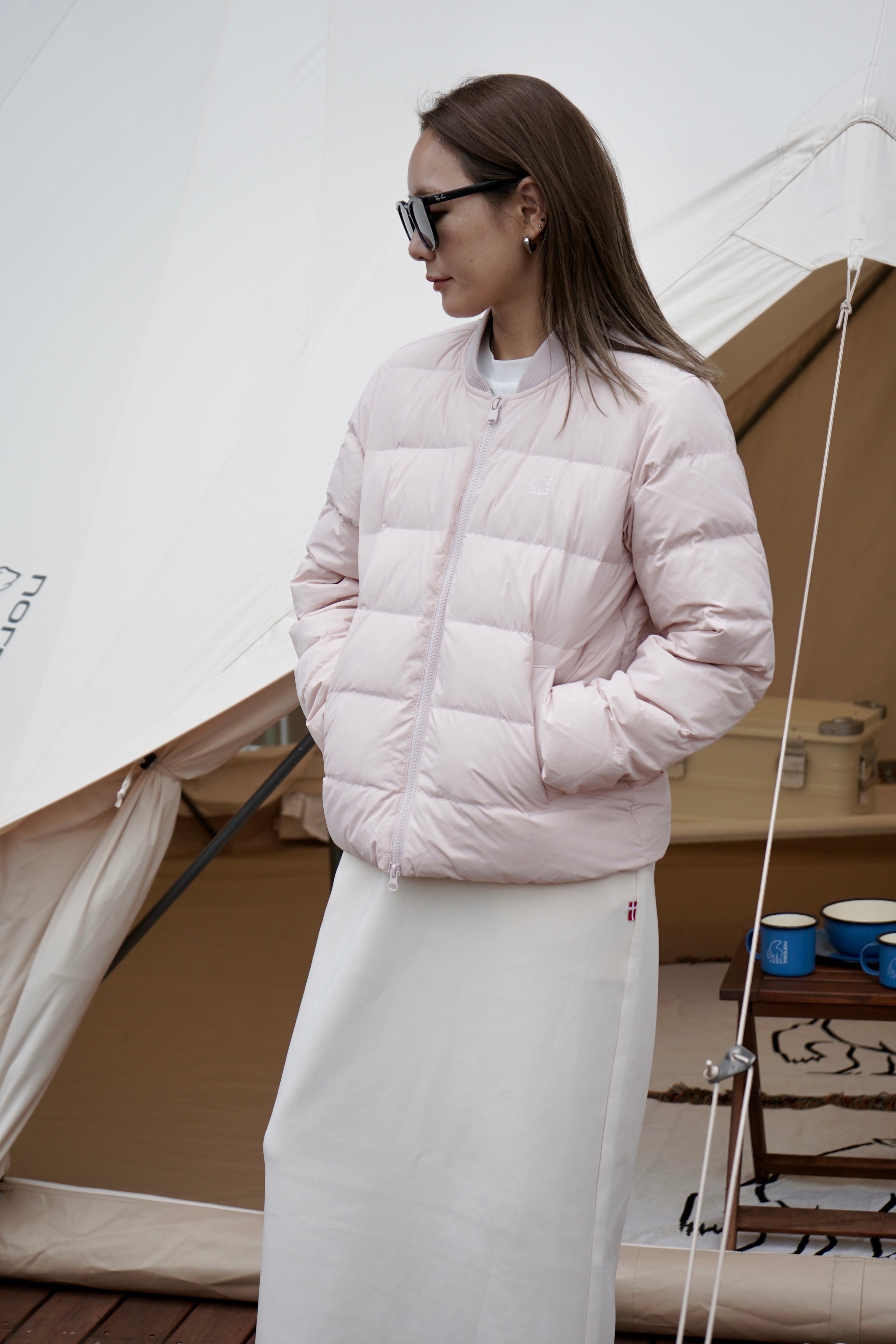 CRYSTAL DOWN WOMEN'S LIGHT WEIGHT STADIUM JACKET