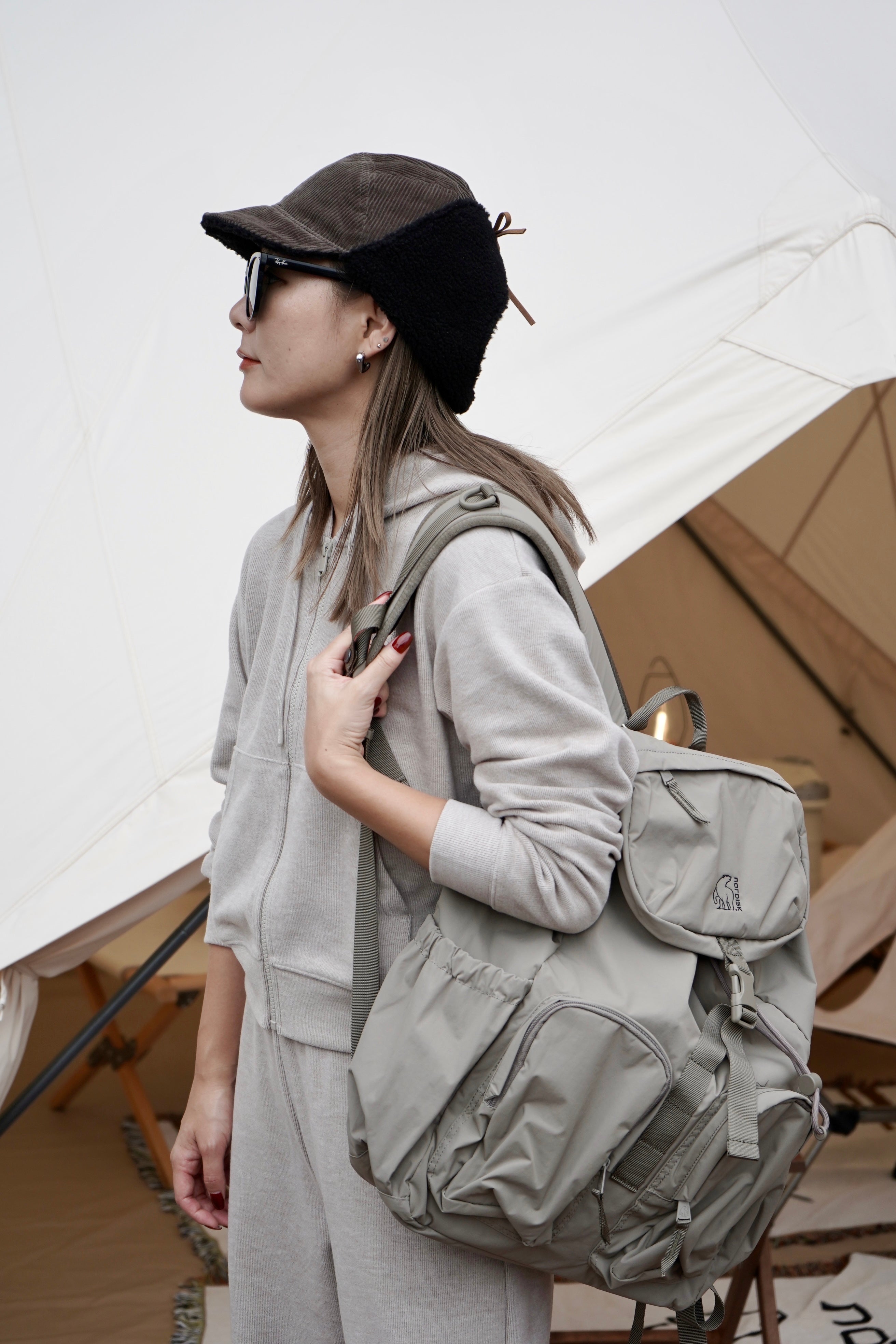 CORDUROY EARMUFF CAP