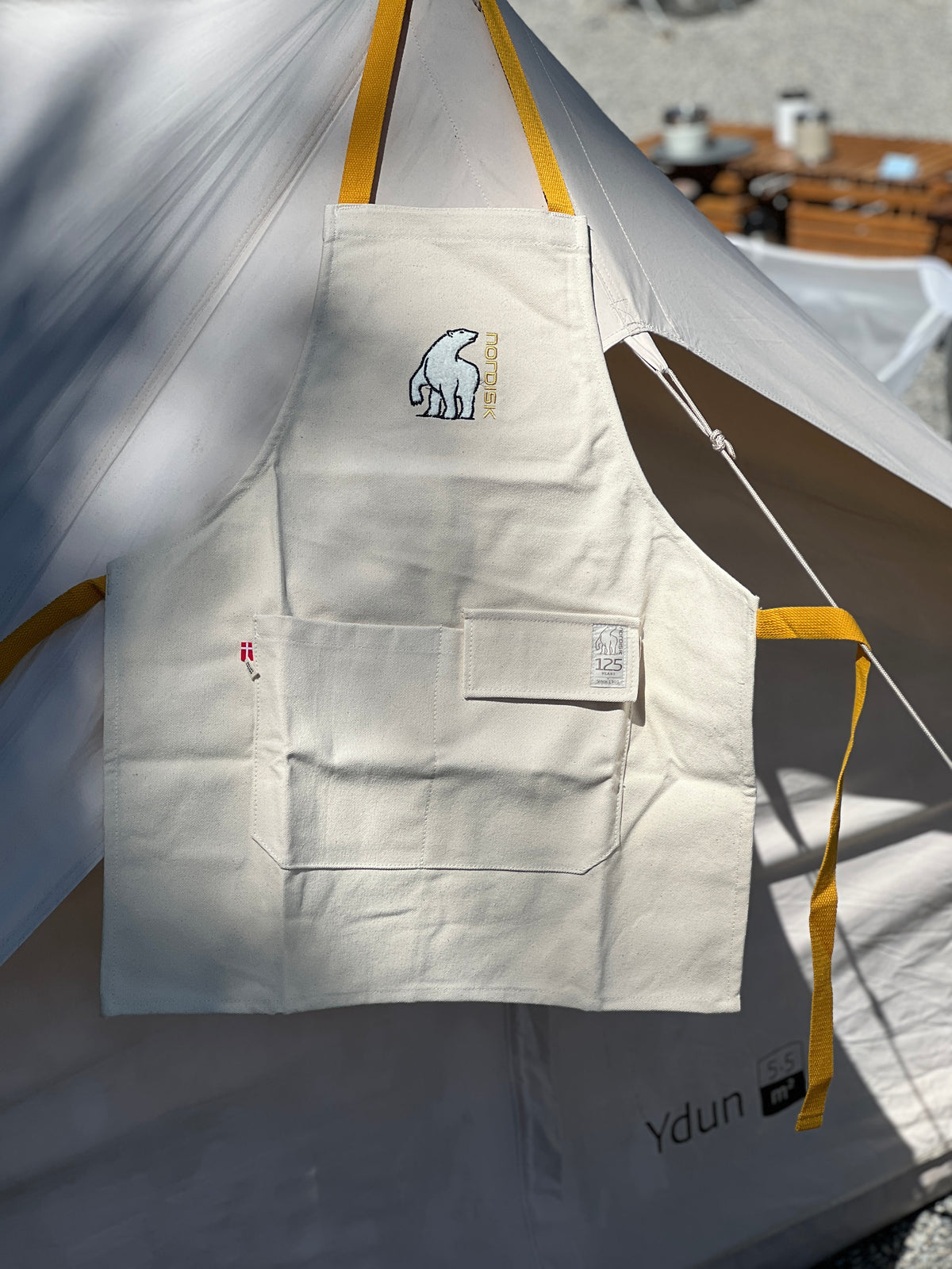 125Y Apron, Natural