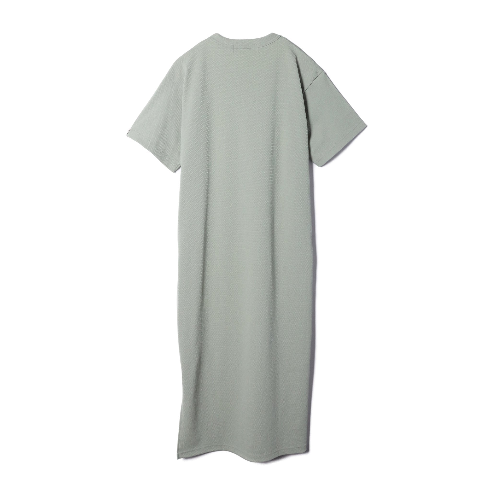 POPCORN KNIT TEE-DRESS