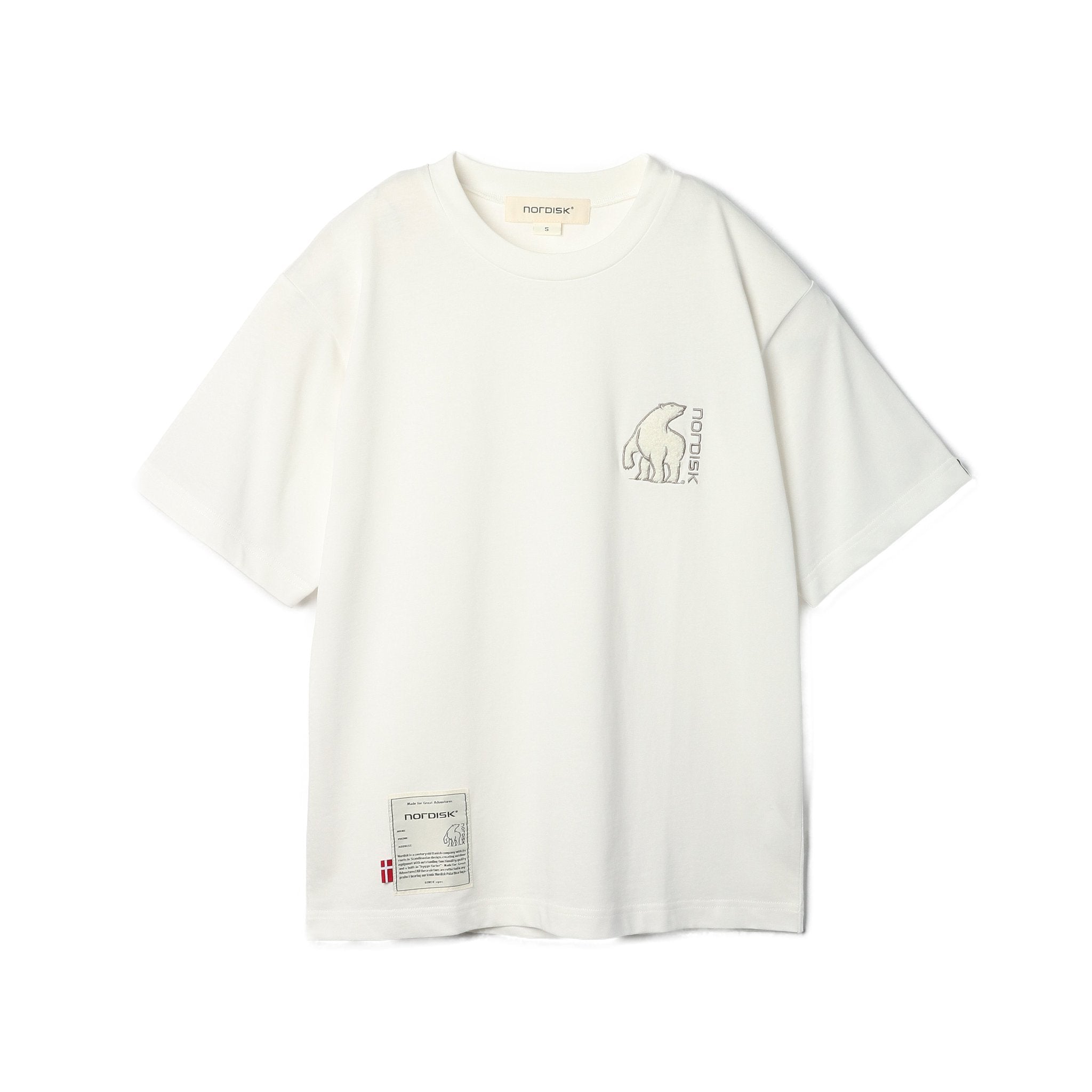 SAGARA BEAR EMBROIDERY UNI TEE