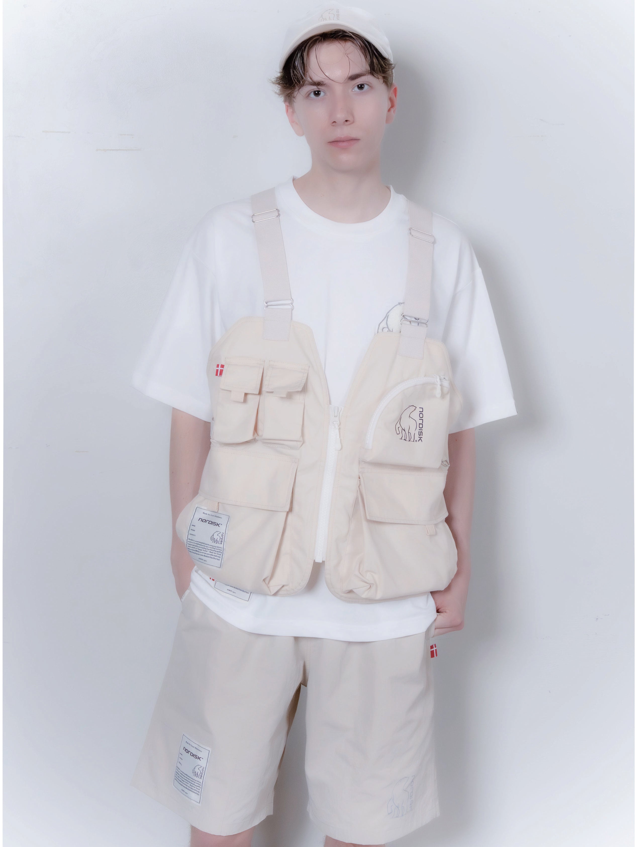 TECHNICAL COTTON UNI CAMP VEST