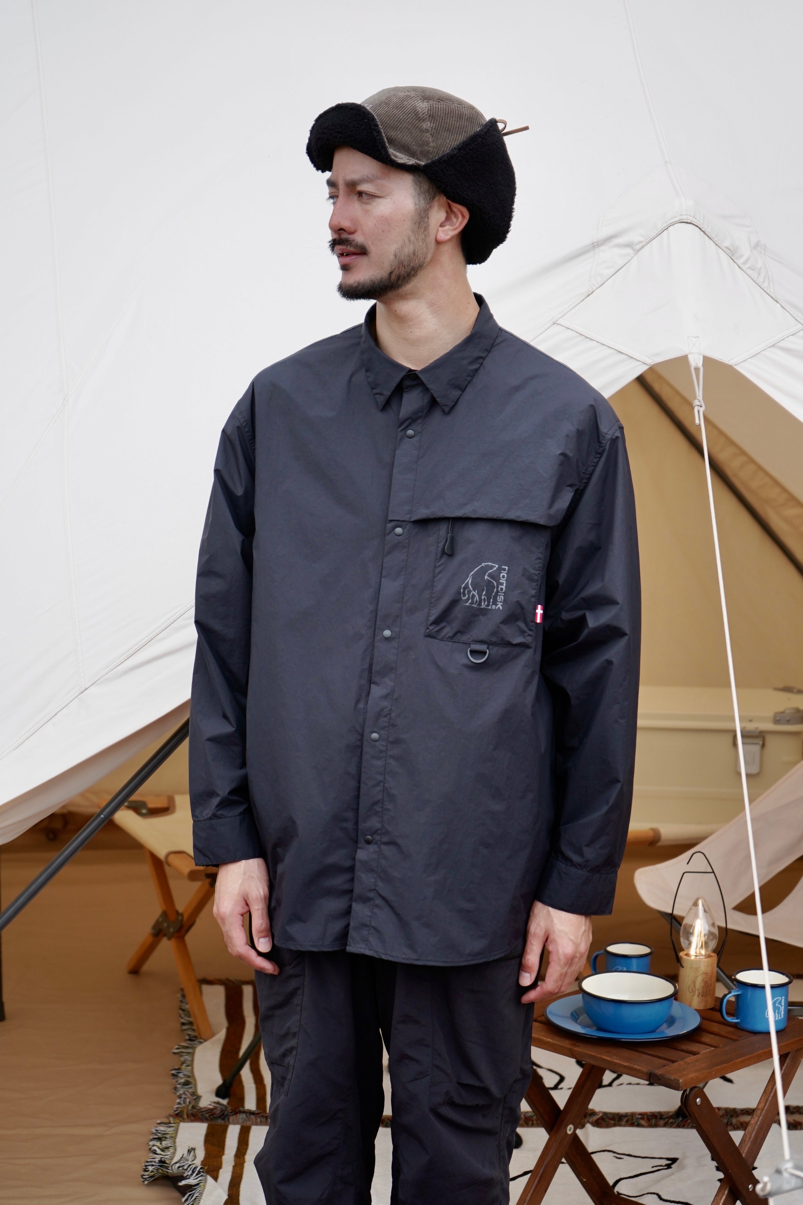 NYLON TAFFETA UNI SHIRTS