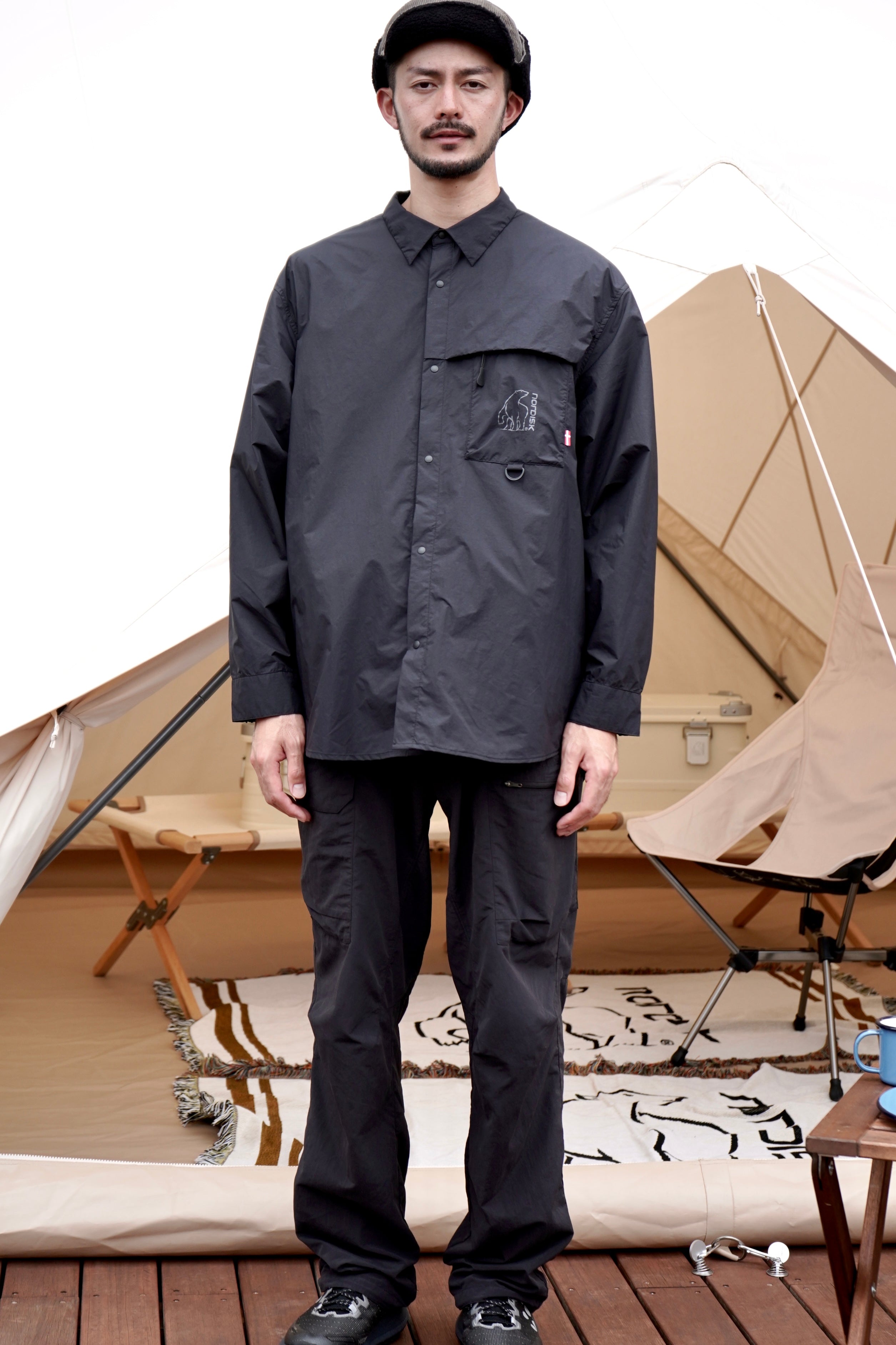 NYLON TAFFETA UNI SHIRTS