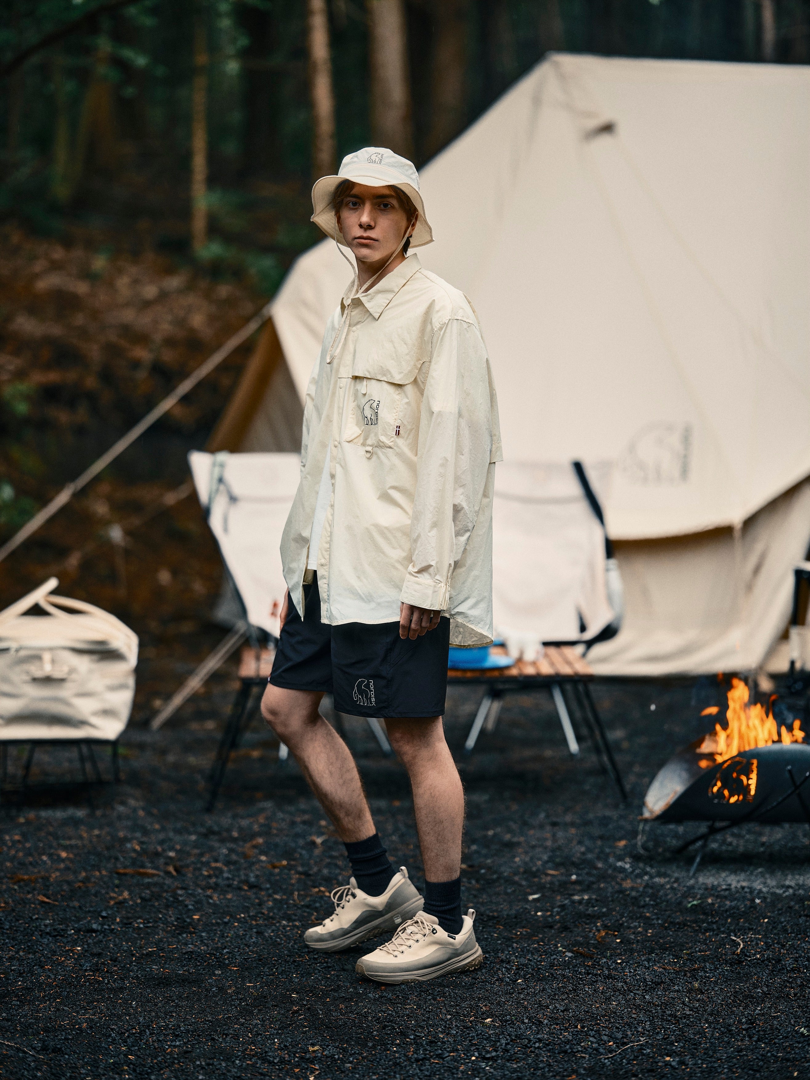 NYLON TAFFETA UNI SHIRTS