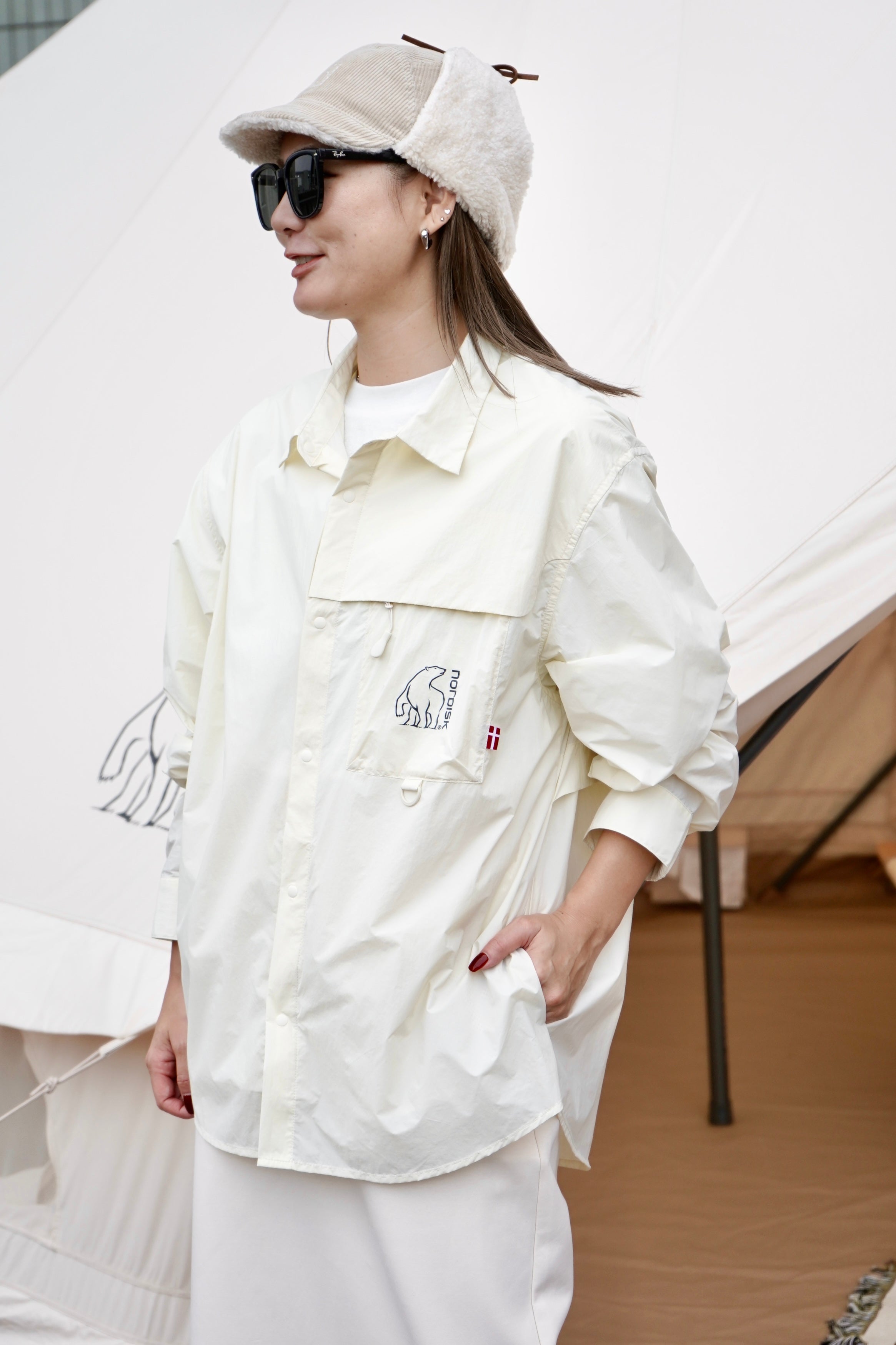 NYLON TAFFETA UNI SHIRTS