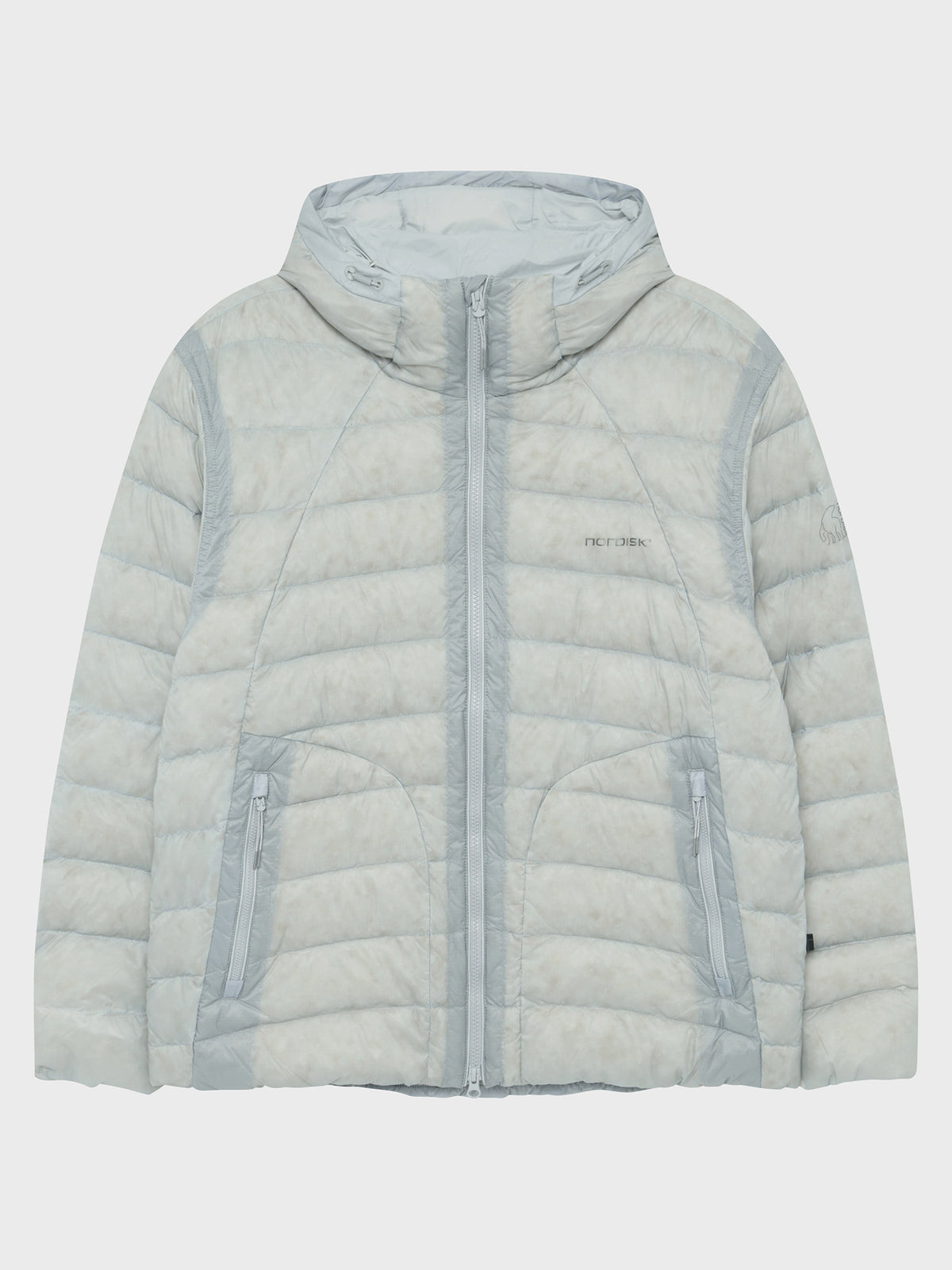 UNI ROCKY LIGHT CRYSTAL DOWN HOODIE JUMPER
