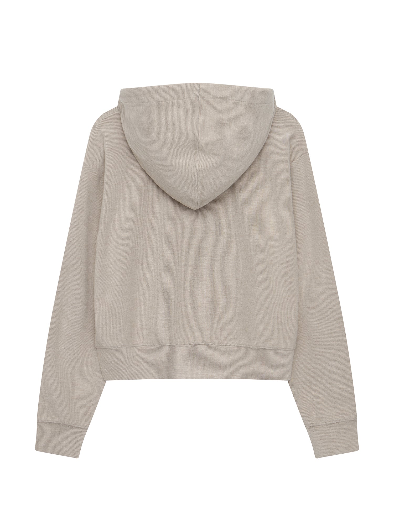 WOMEN'S KNIT LIKE ZIP_UP HOODIE