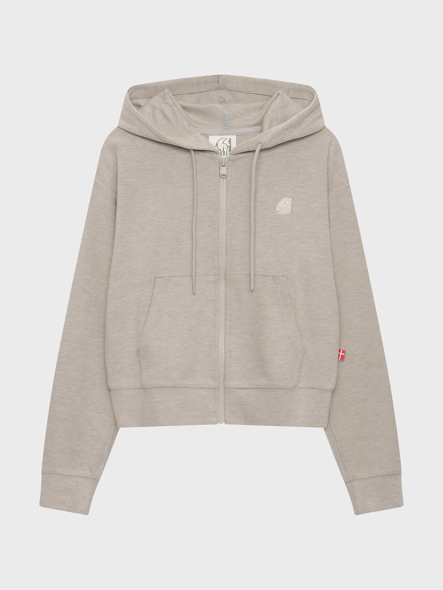 WOMEN'S KNIT LIKE ZIP_UP HOODIE