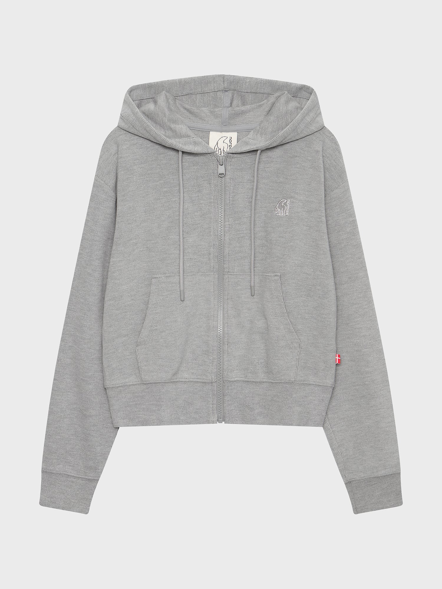 WOMEN'S KNIT LIKE ZIP_UP HOODIE