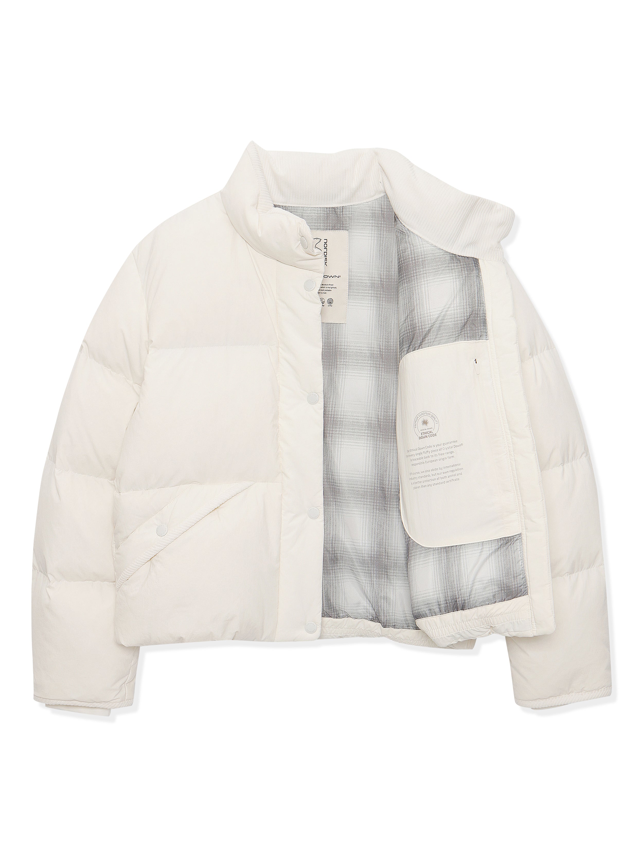 CRYSTAL DOWN WOMEN'S PUFFER JUMPER