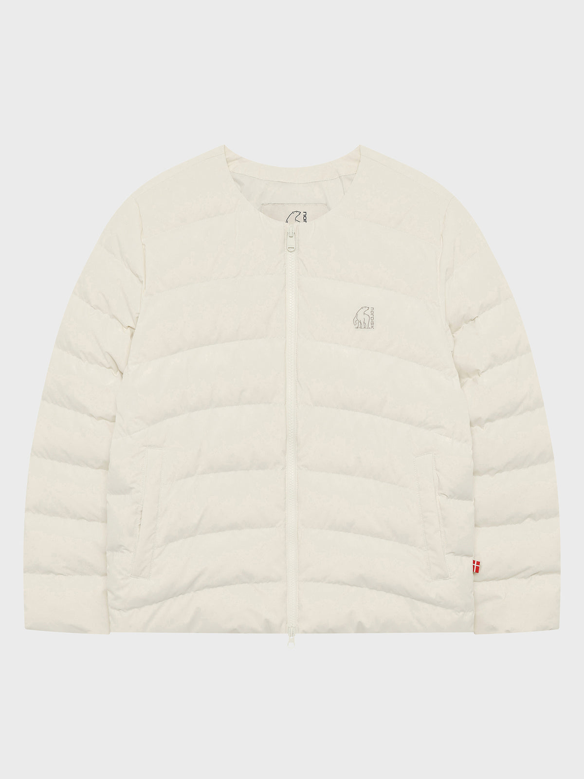 WOMEN'S ALMOND LIGHTWEIGHT CRYSTAL DOWN JACKET