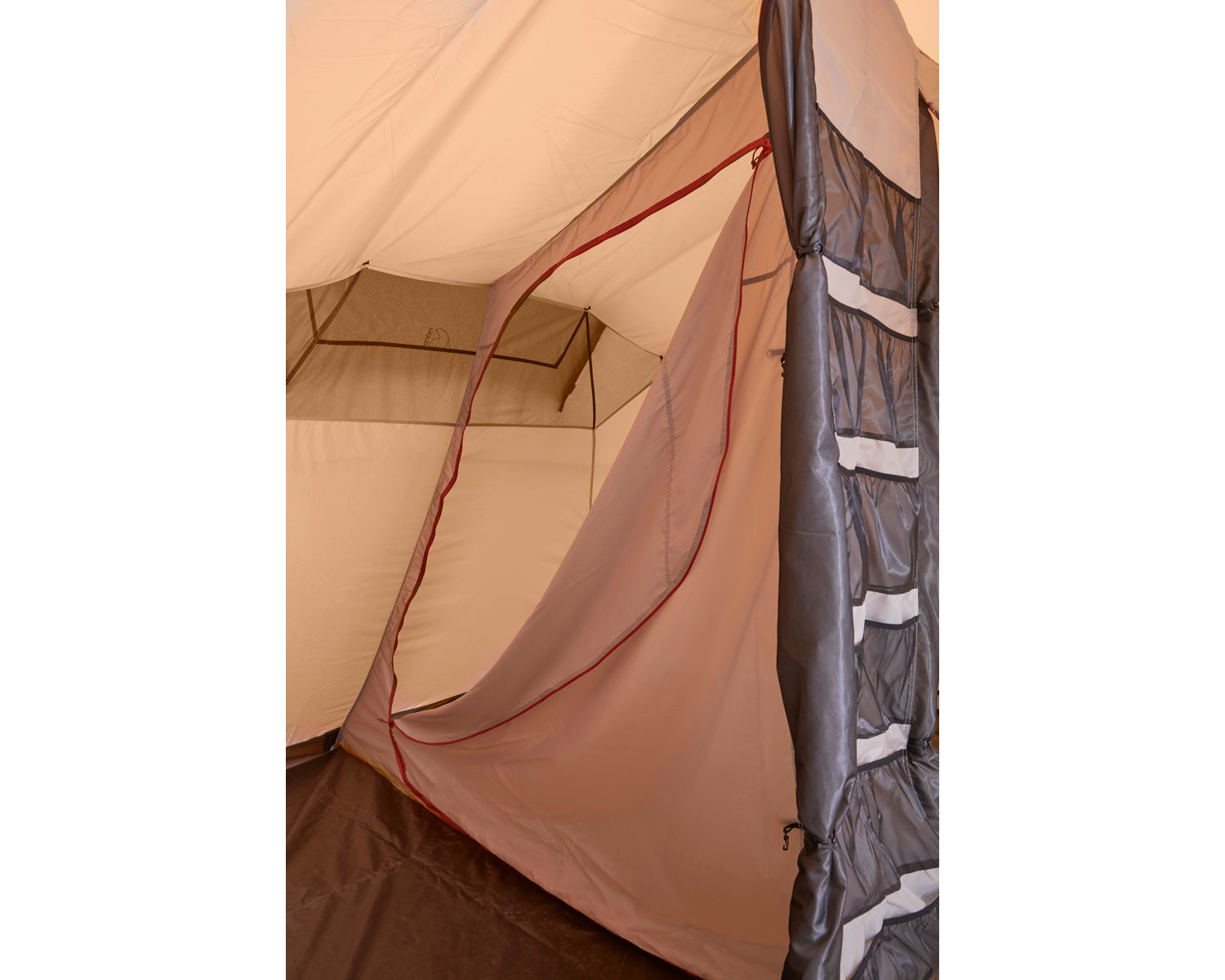 Reisa 6 PU Tent Cashew/Brown