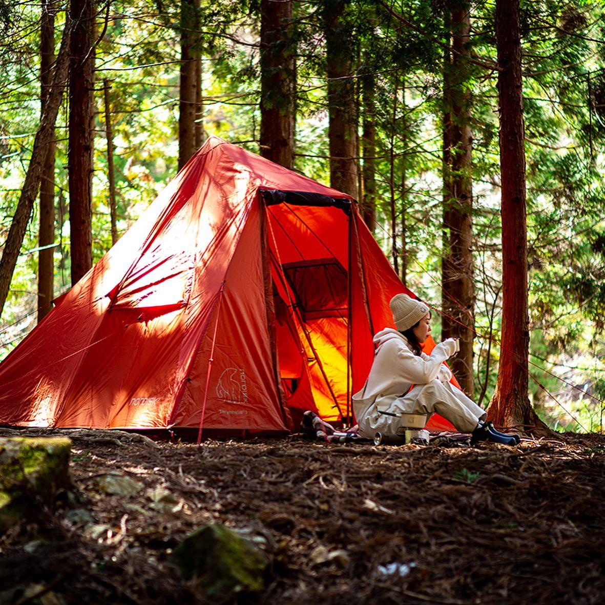 Nordisk Thrymheim 3 PU テント 5人用 Thrymheim 3 Square Tipi Tent