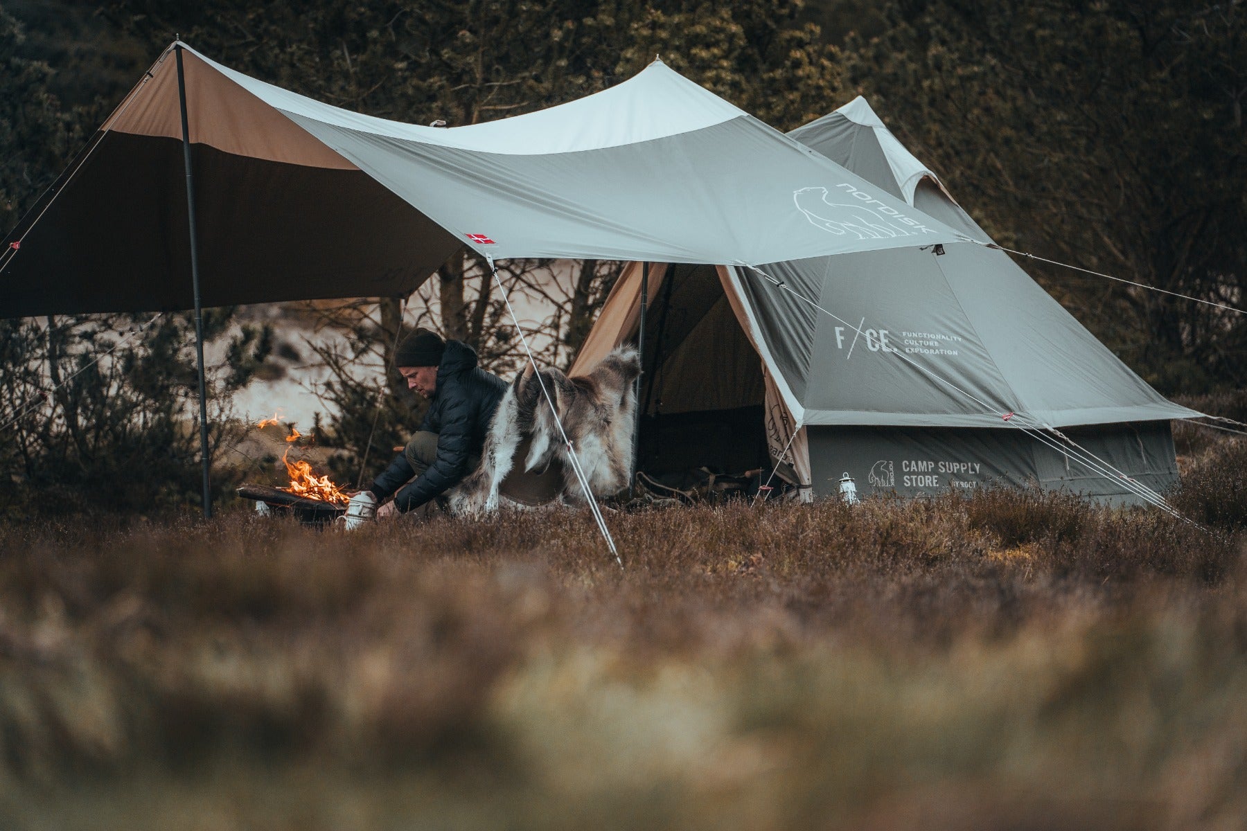 F/CE.×NORDISK Kari 12 Technical Cotton Tarp LIMITED EDITION