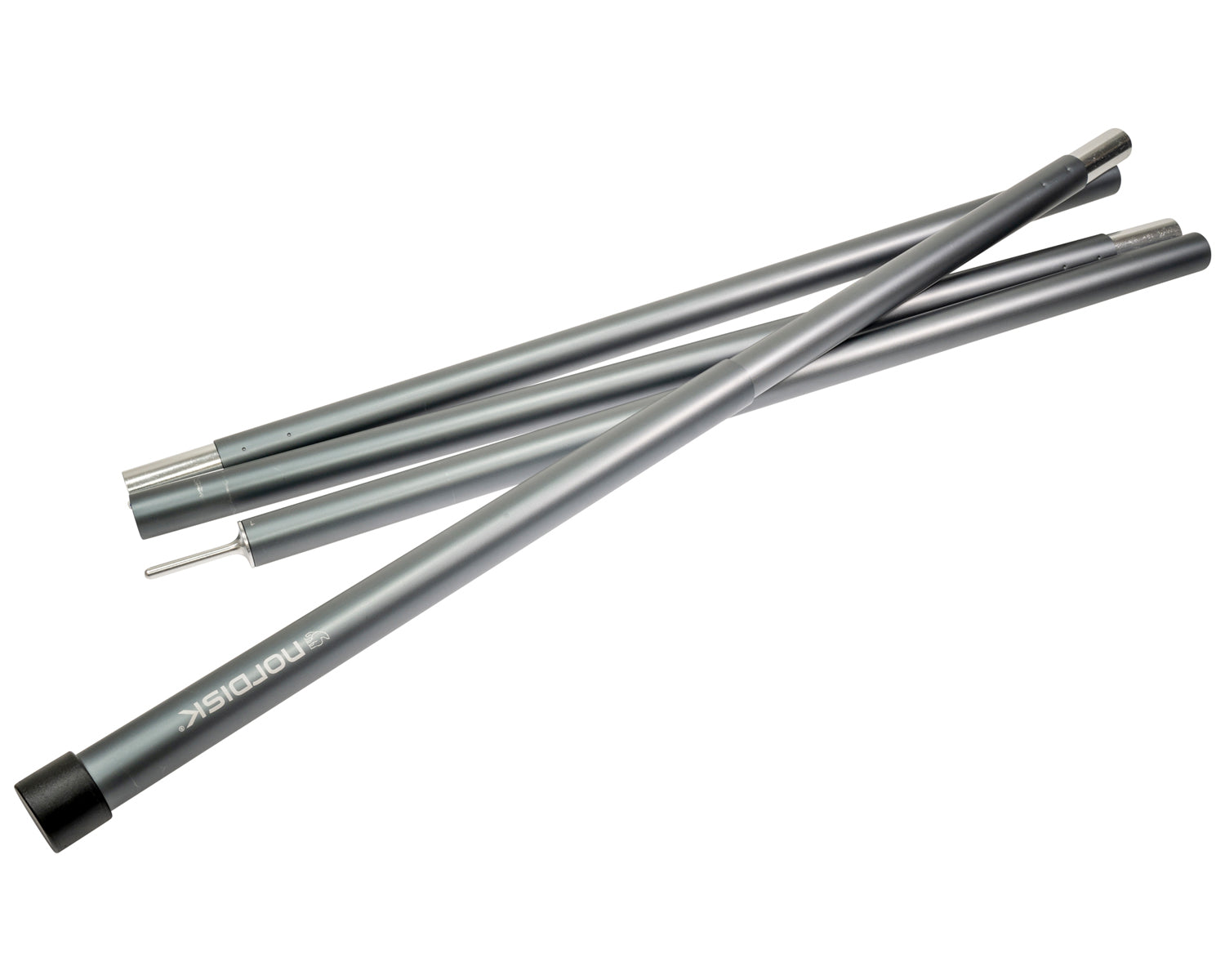 Kari Spare Pole Set 240-260cm (2 Pcs) Alu (Khaki)