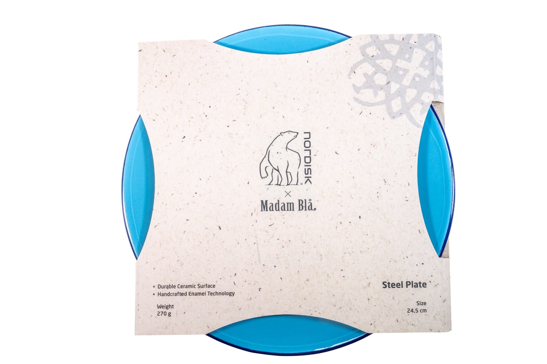 Madam Blå Plate 24cm / Sky Blue 【旧品番商品】
