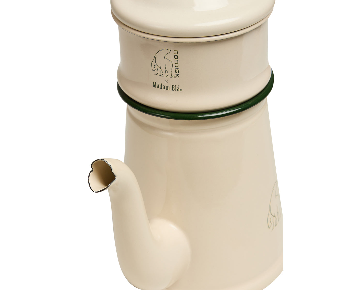 Madam Blå Coffee Pot Cream 【旧品番商品】
