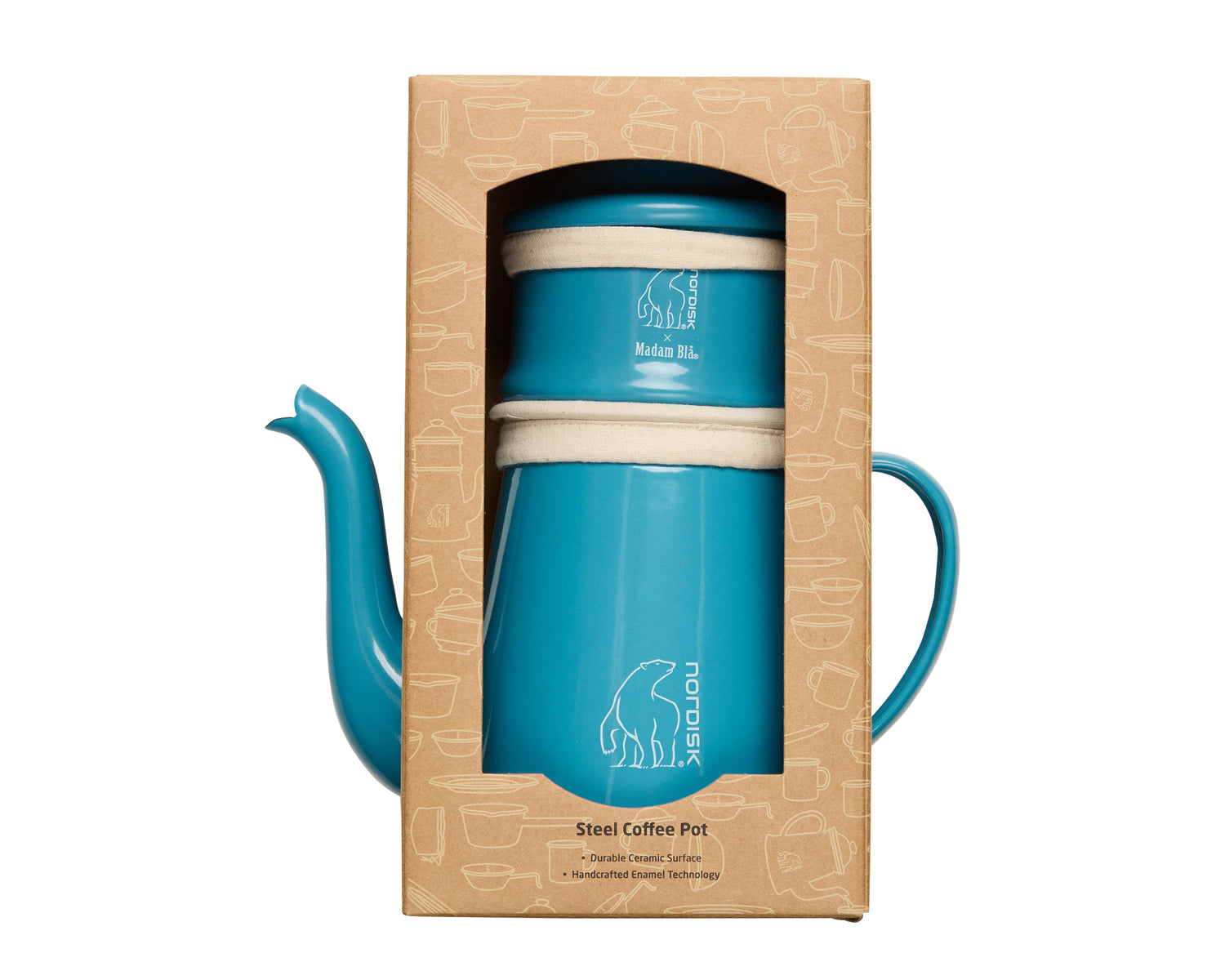 Madam Blå coffee pot Sky Blue 【旧品番商品】