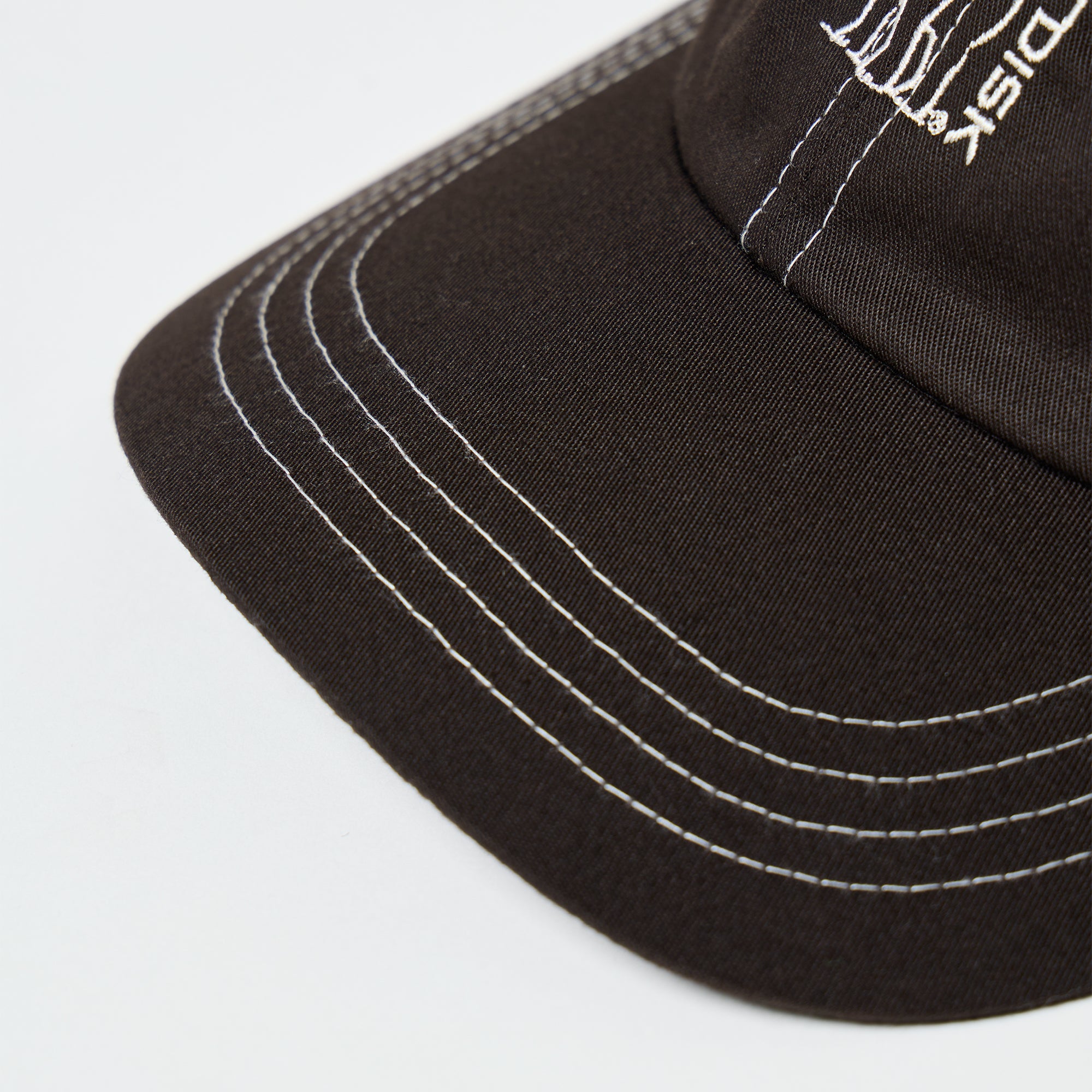 BEAR EMBROIDERY 6PANEL CAP / BLK & RED