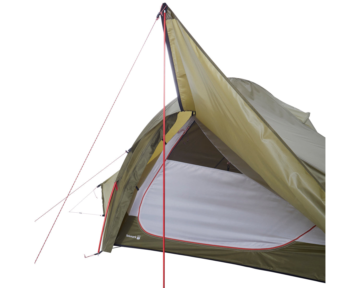 Telemark 2.2 PU tent - 2 person - Dark Olive【2023年までのモデル】