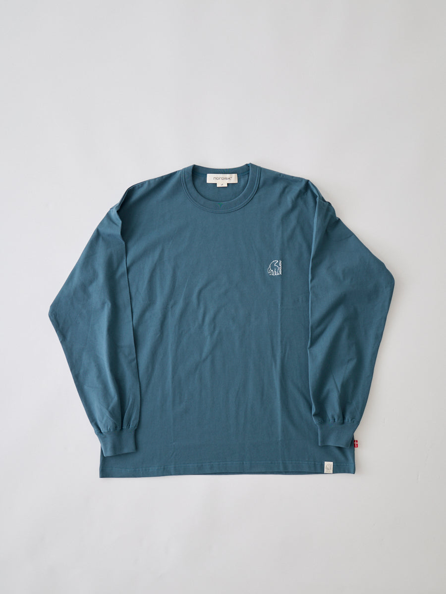 OG COTTON EMBROIDERY LOGO L/S TSHIRT