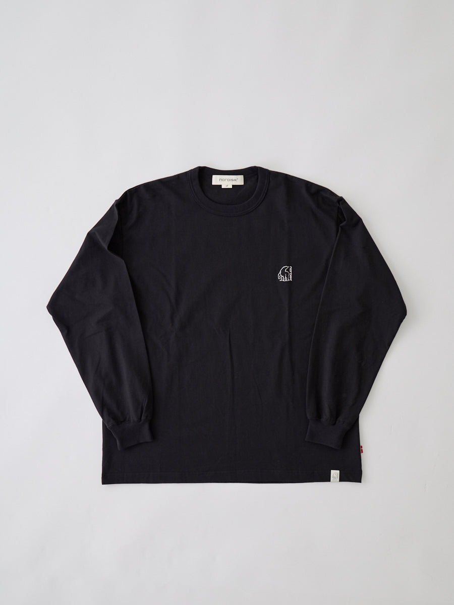 OG COTTON EMBROIDERY LOGO L/S TSHIRT