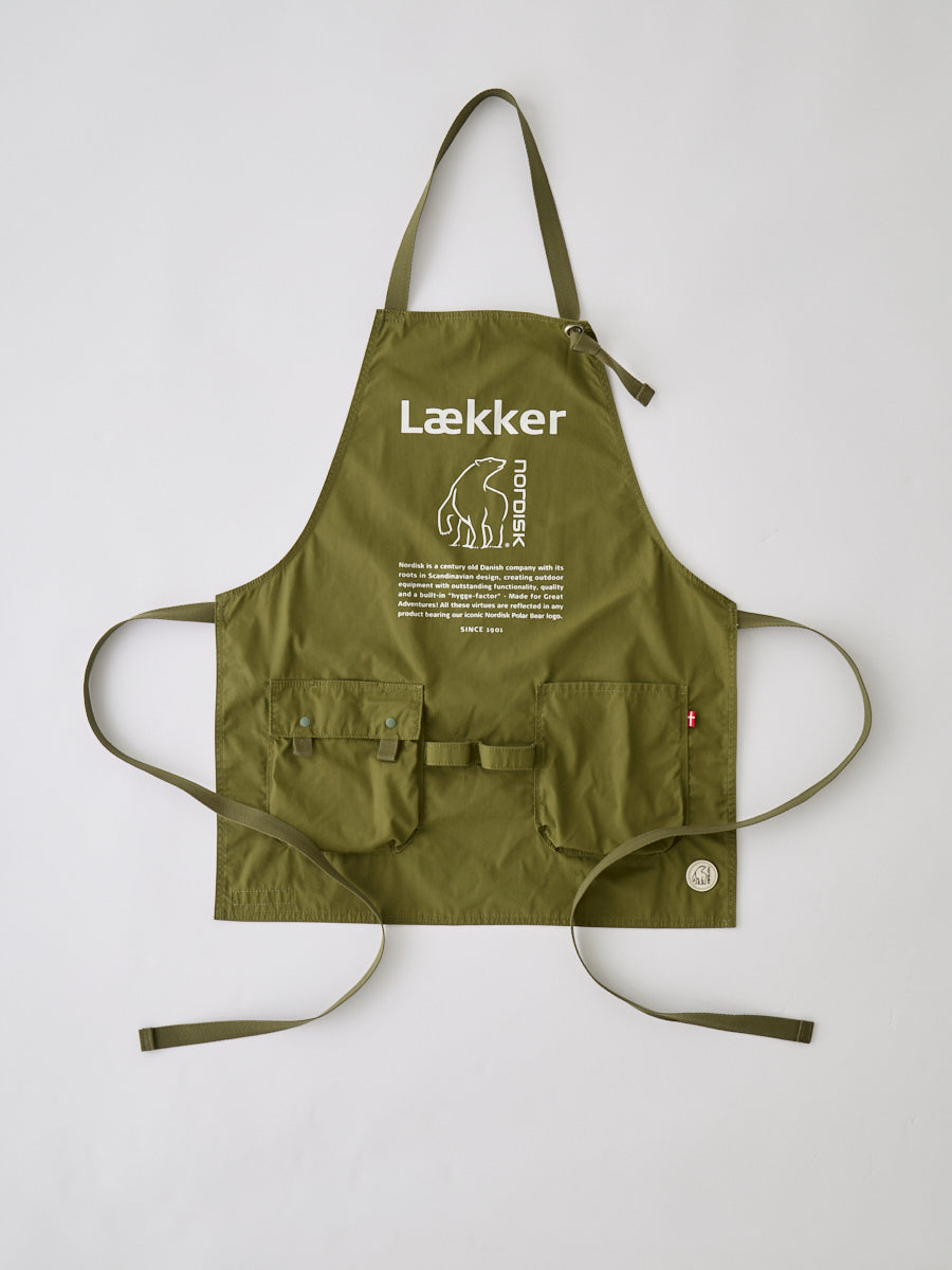 TECHNICAL COTTON KITCHEN APRON