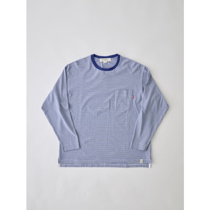 BORDER L/S TSHIRT