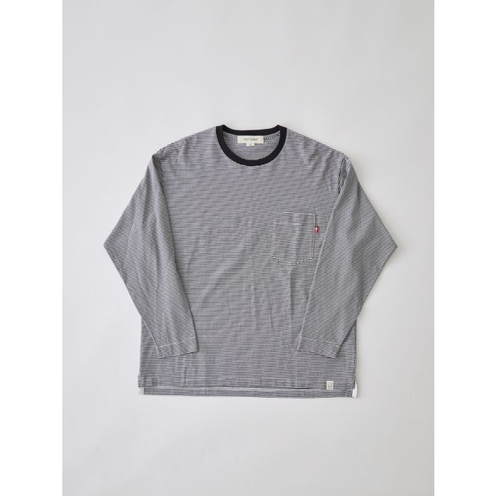 BORDER L/S TSHIRT