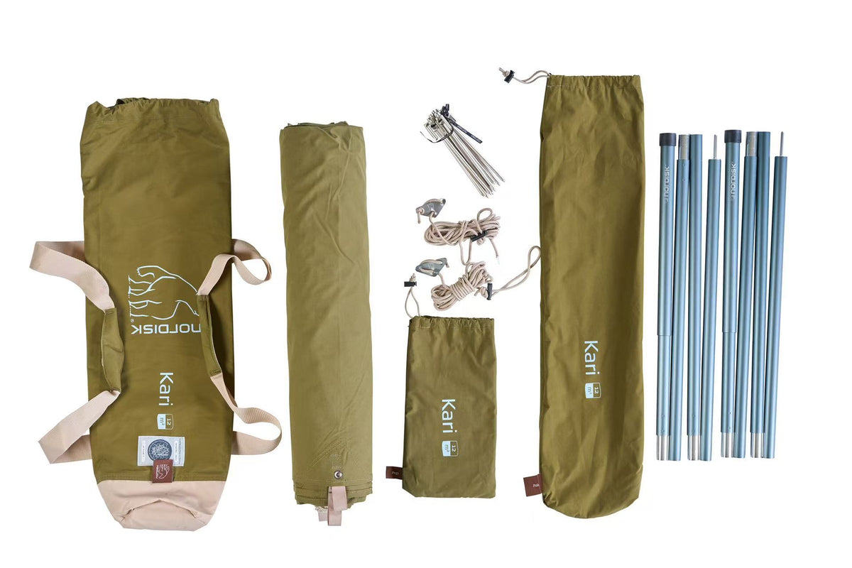 YDUN 5.5 & KARI 12 KHAKI SET