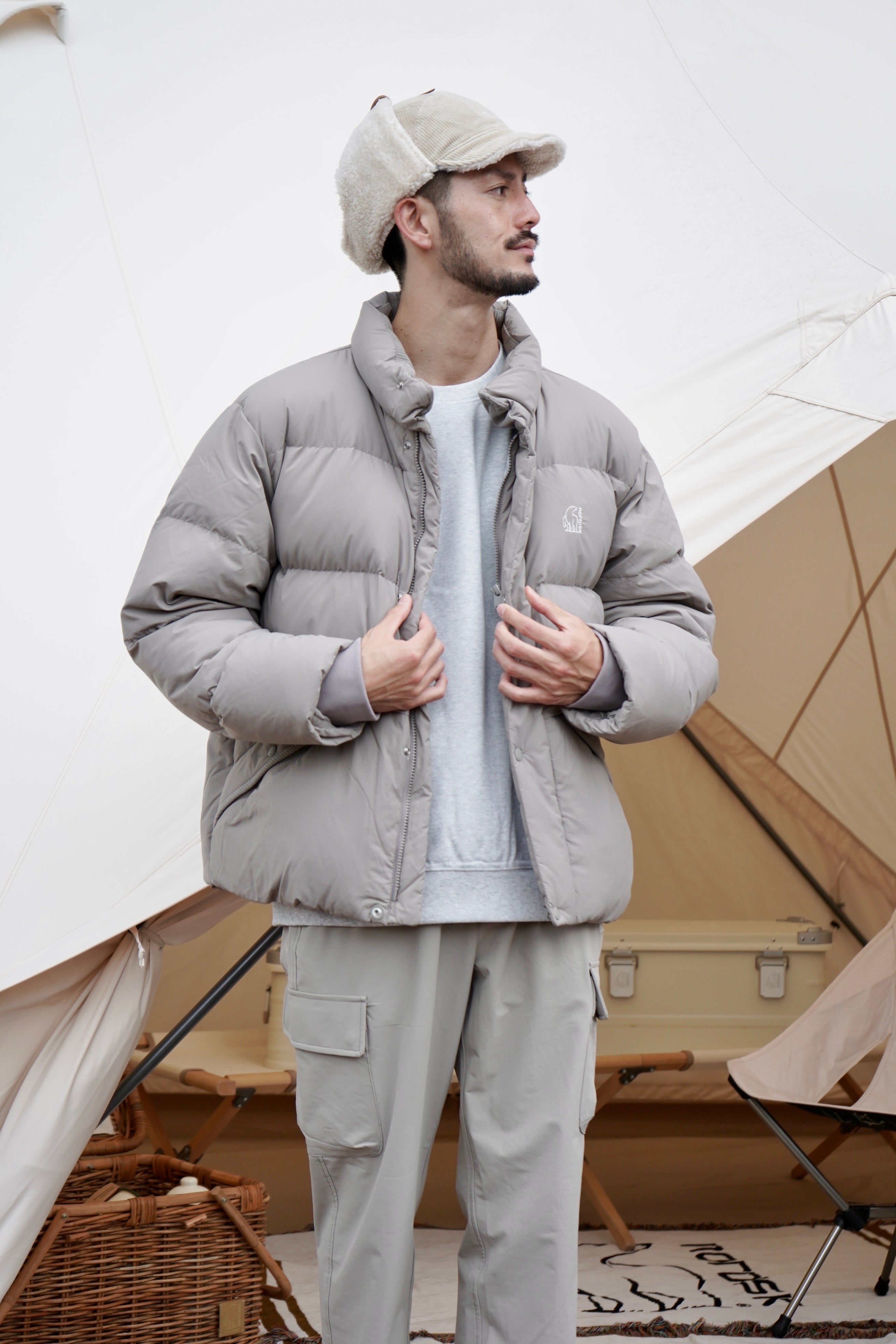 CORDUROY EARMUFF CAP