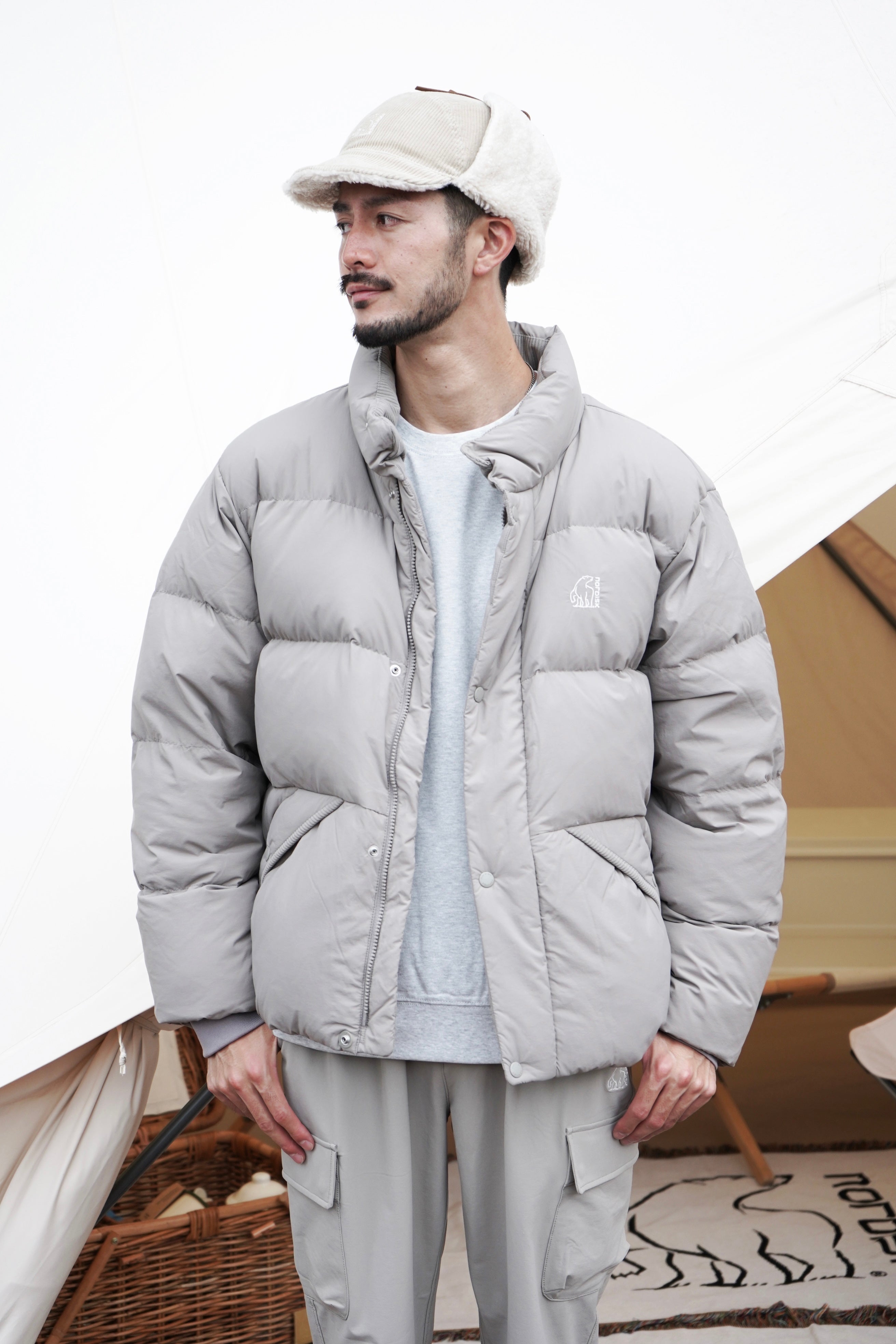 CRYSTAL DOWN MEN'S PUFFER JUMPER