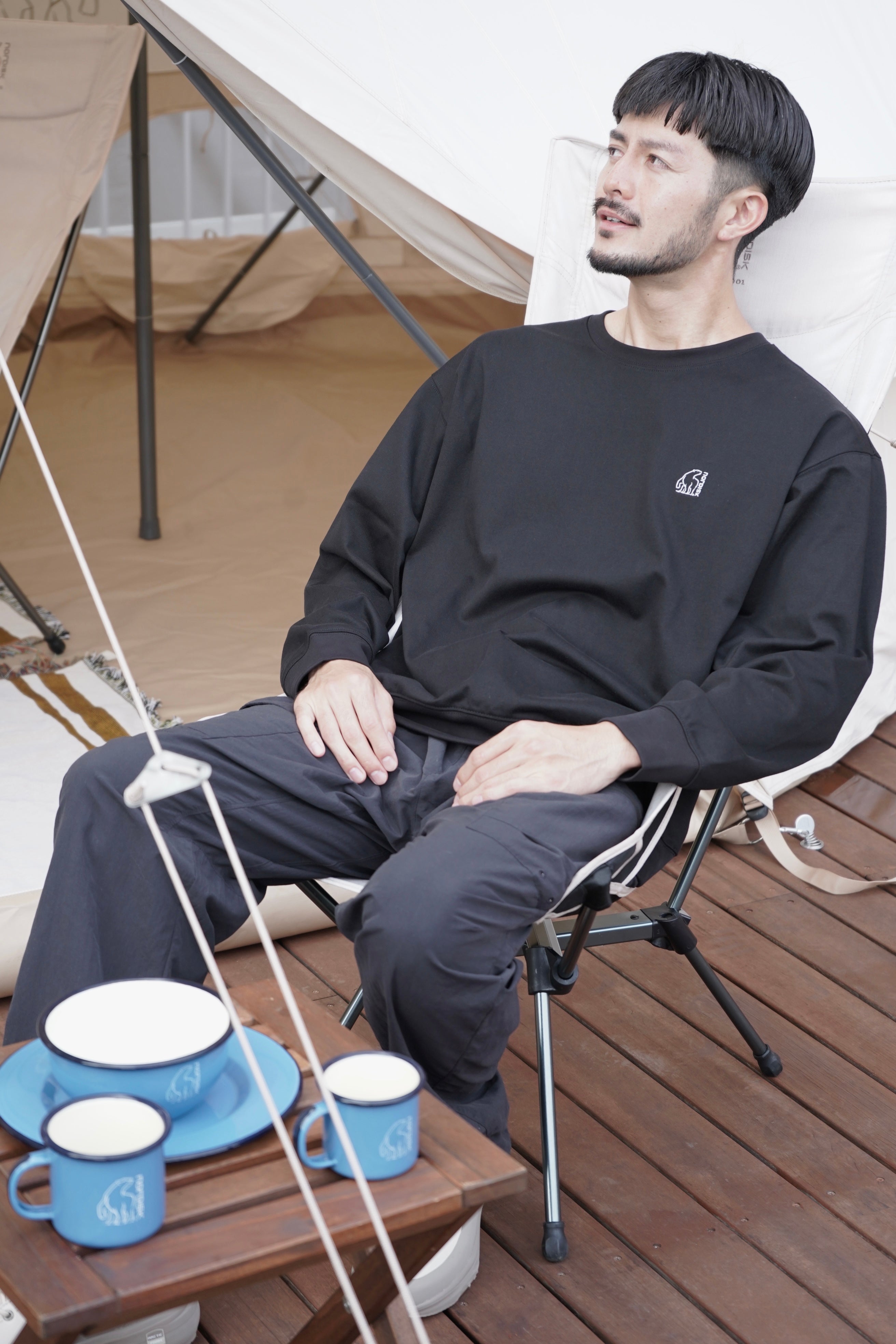 UNI BASIC SINGLE SWEATSHIRT