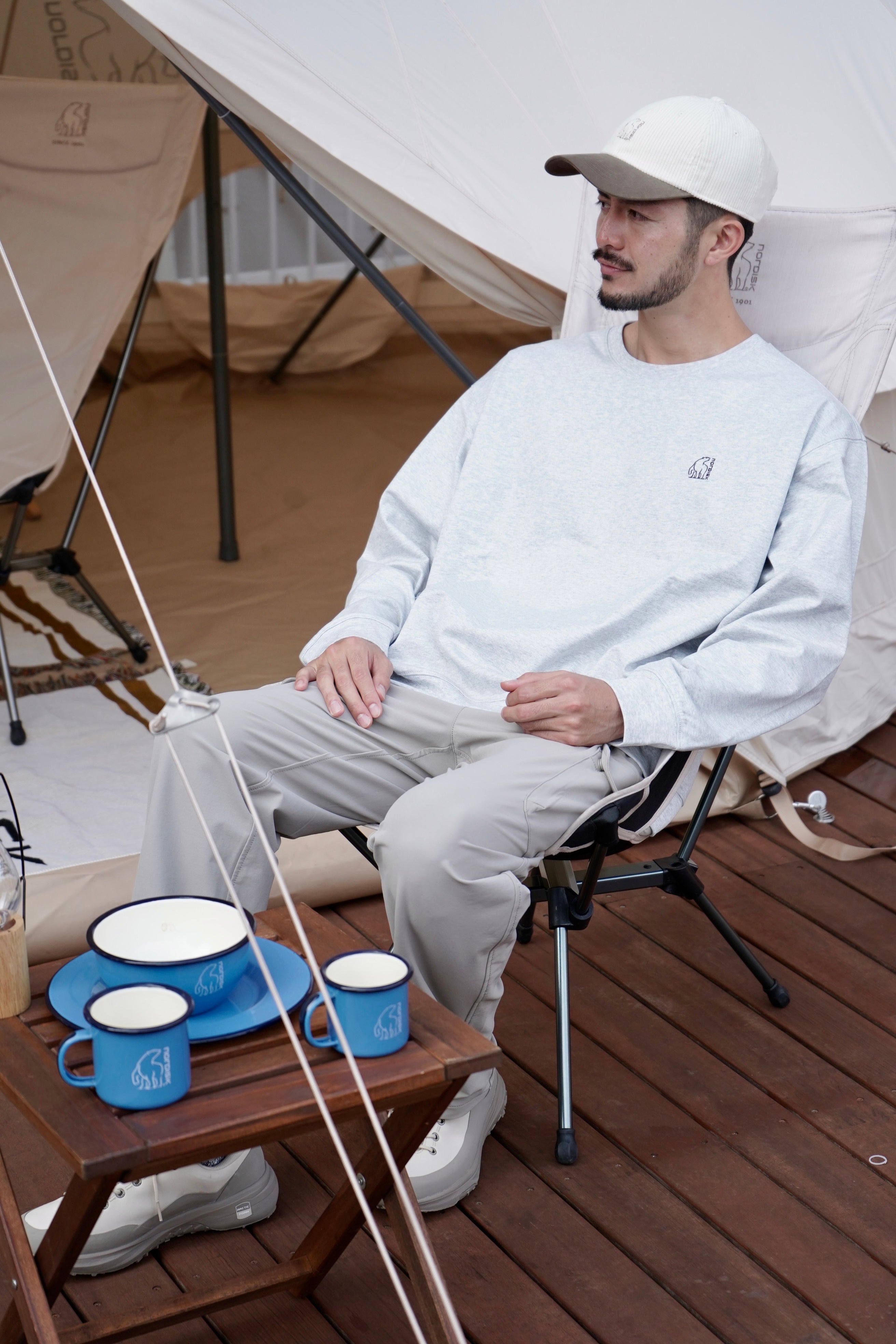 UNI BASIC SINGLE SWEATSHIRT