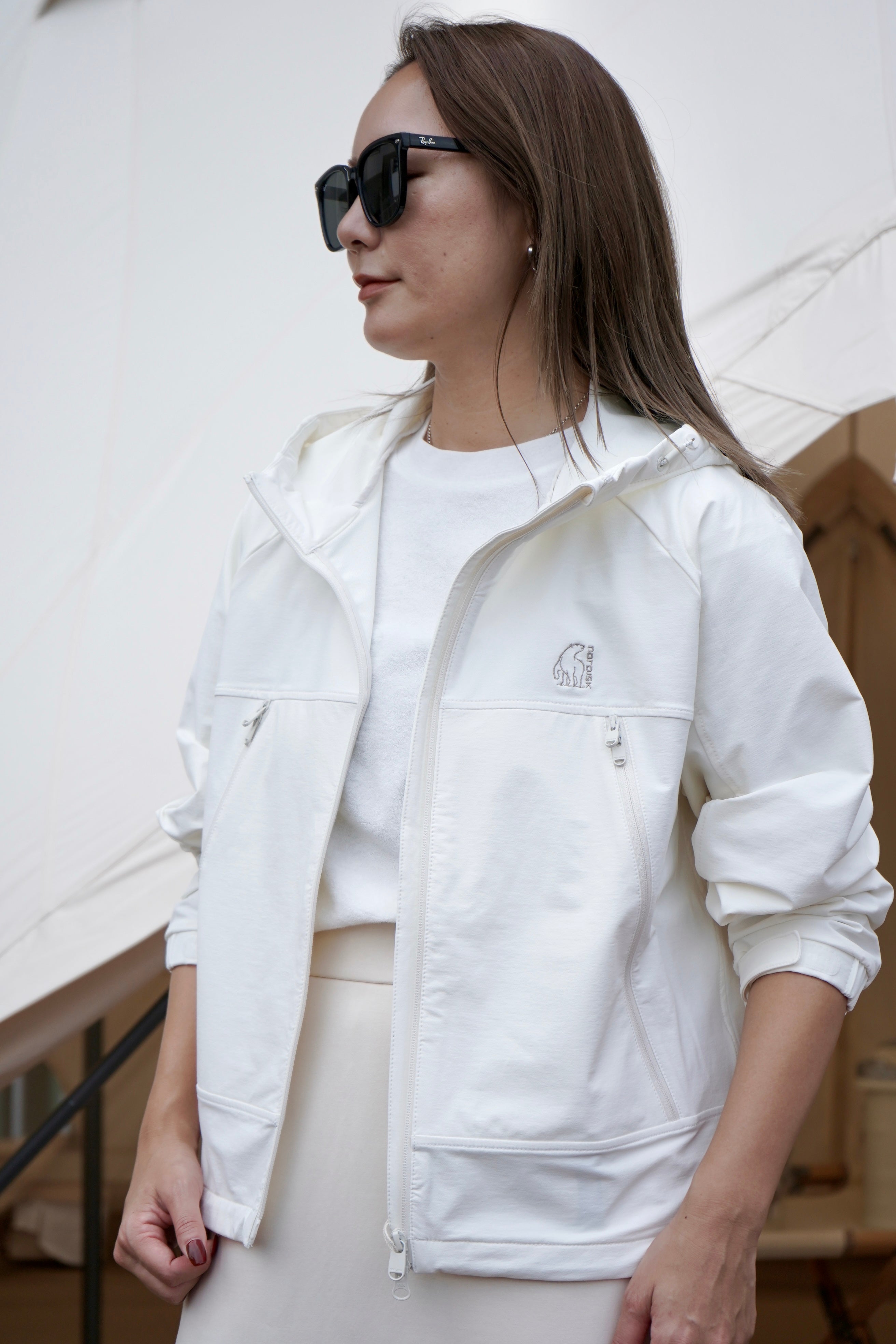 WOMEN'S CAMPING HOODIE SHORT JACKET