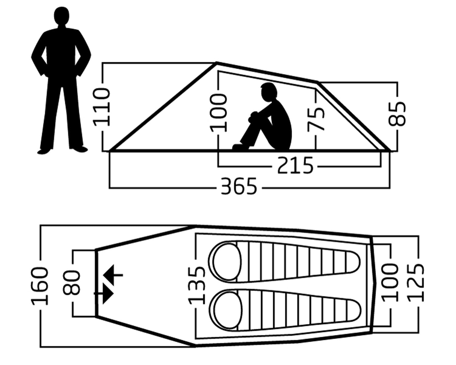 Halland 2 PU (2.0) Tent