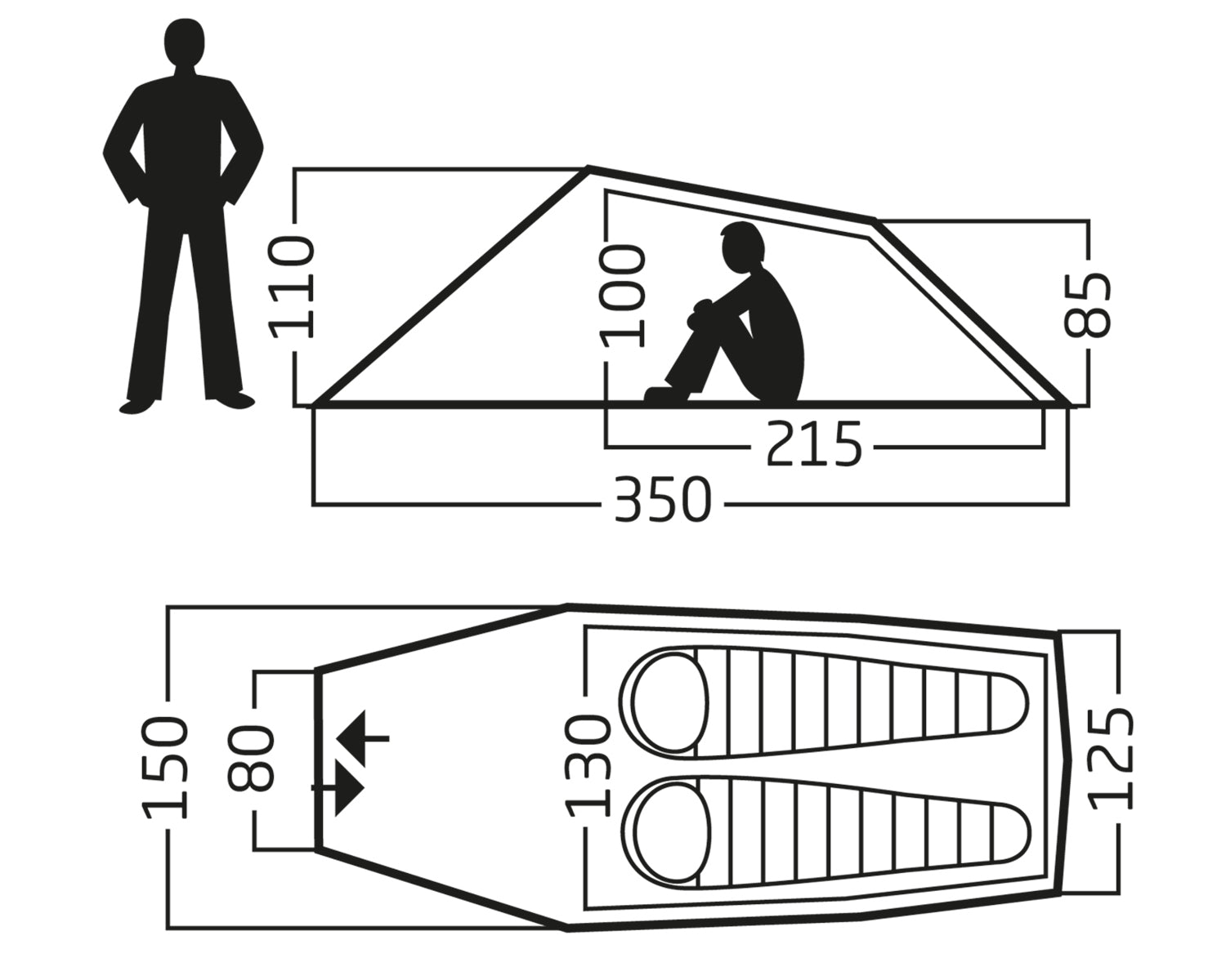 Halland 2 LW Tent