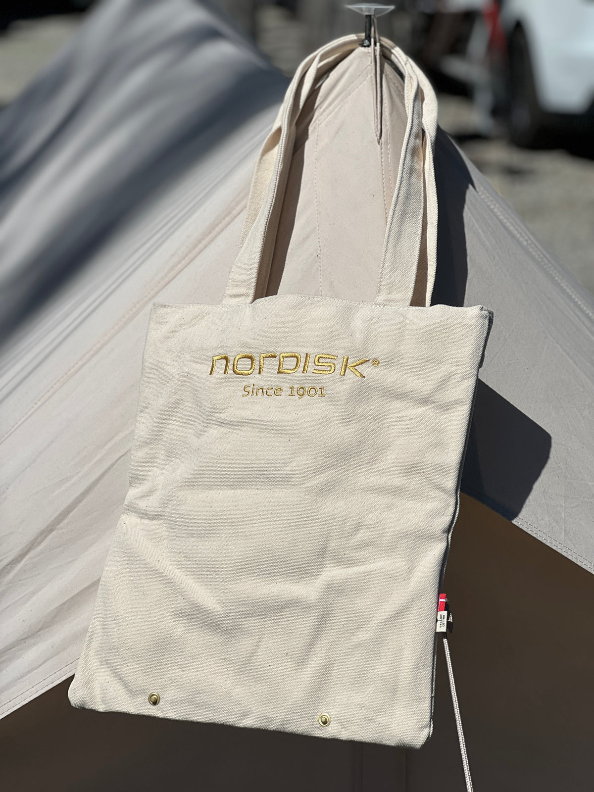 125Y Foldable Tote Bag, Natural
