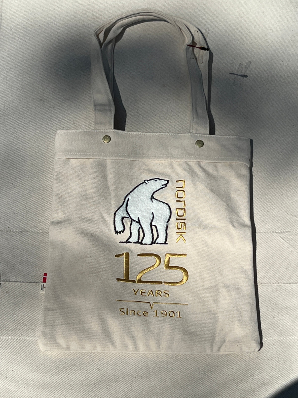 125Y Foldable Tote Bag, Natural