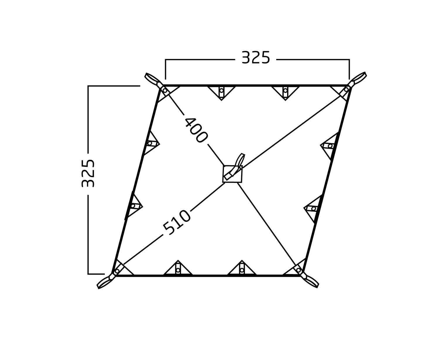 Kari 10 Diamond Technical Cotton Tarp