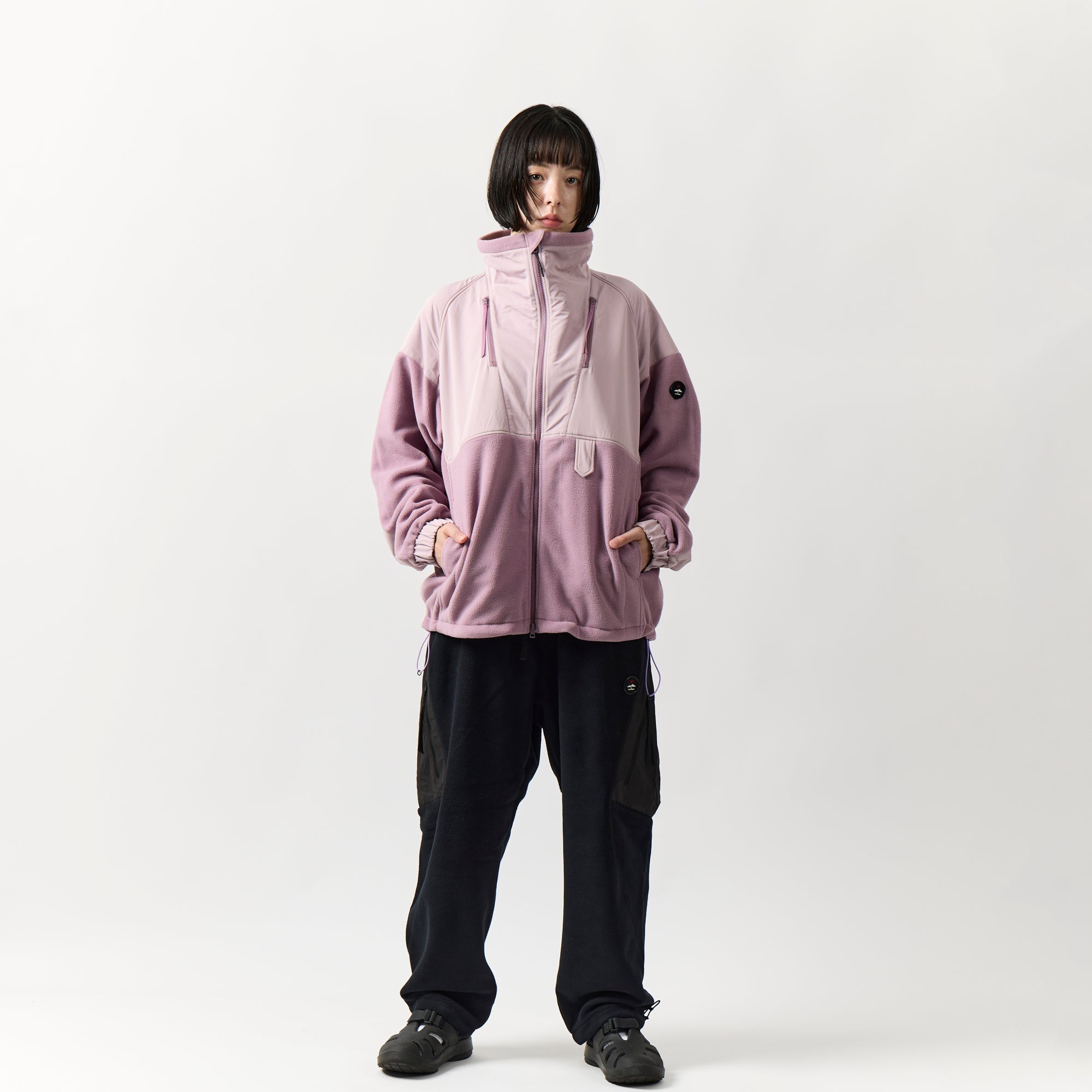 (Y.by Nordisk) STAND NECK FLEECE JACKET