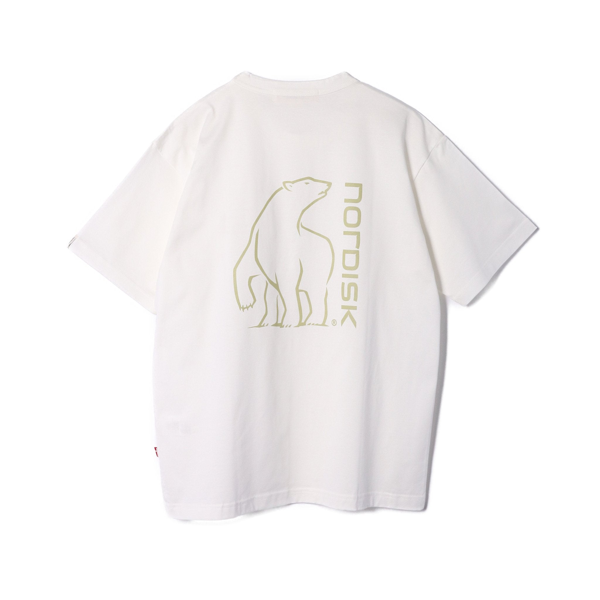 EMBROIDERY & BACK PRINT TEE UNISEX