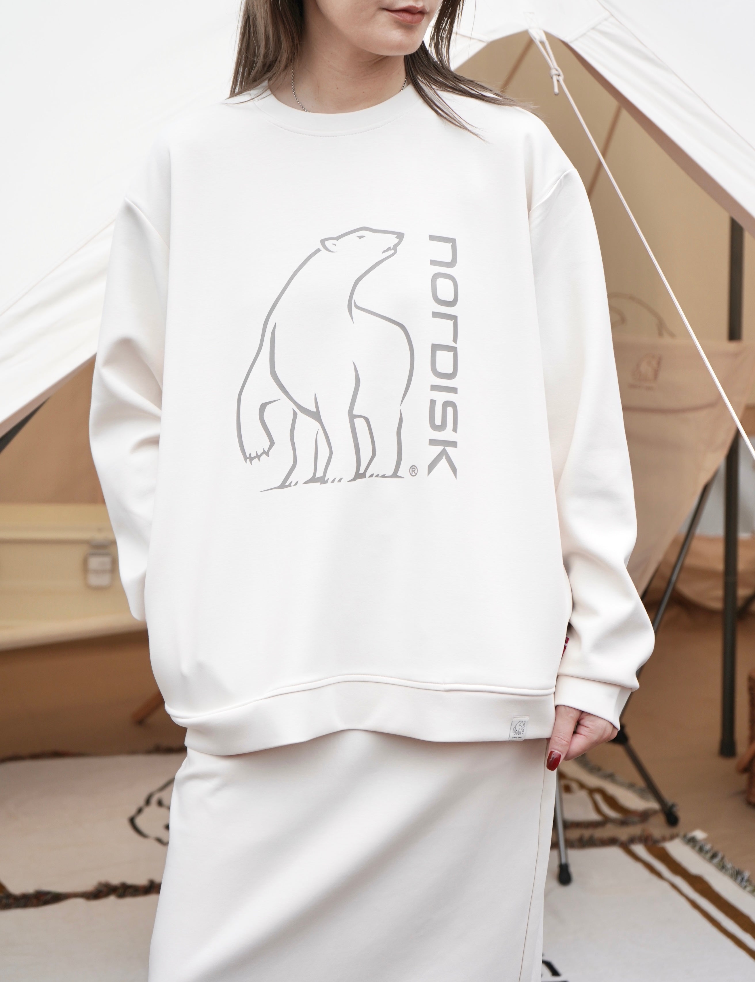 DOUBLE AIR JERSEY UNI SWEATSHIRT